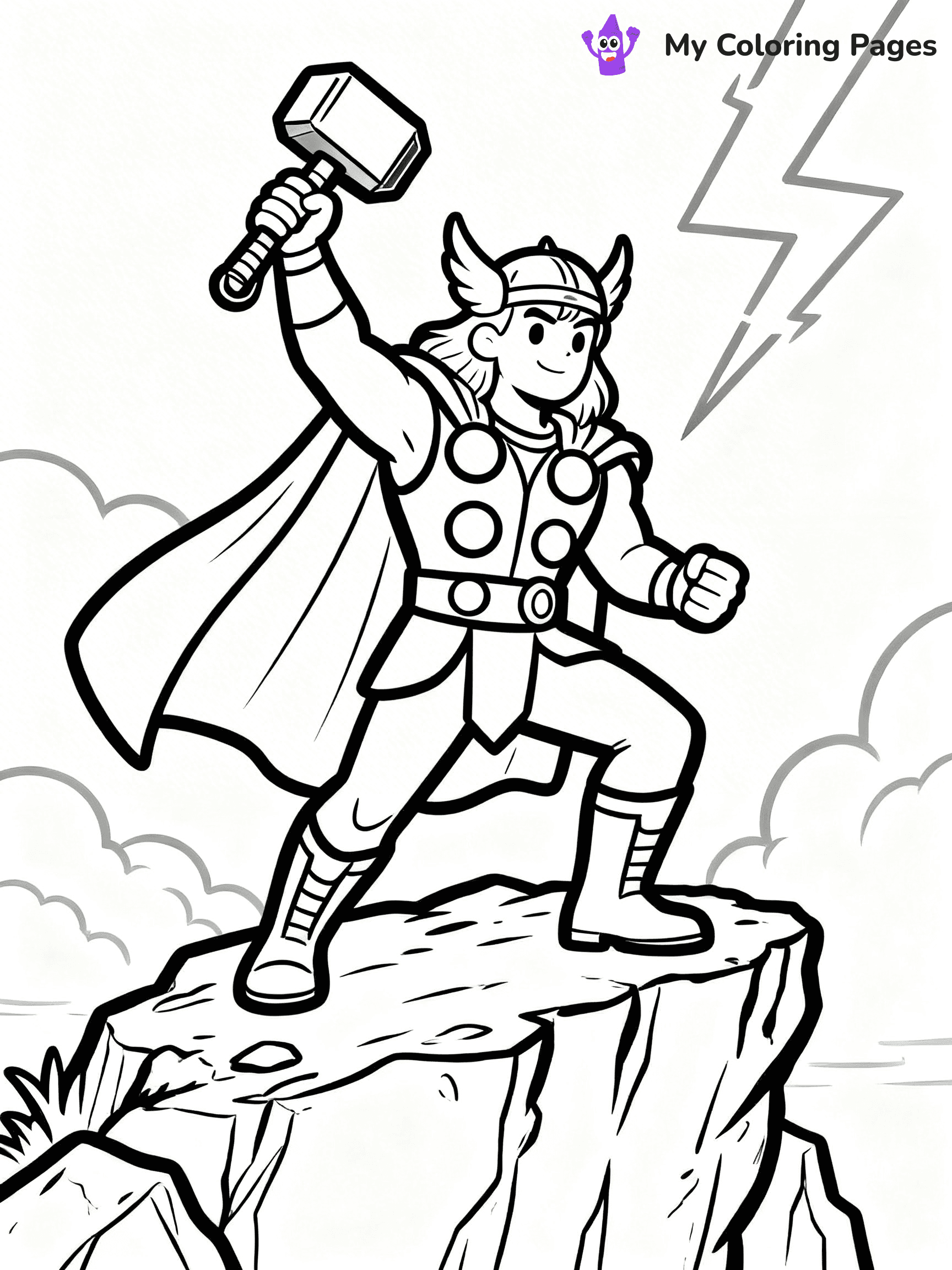 Loki Coloring Pages - 26