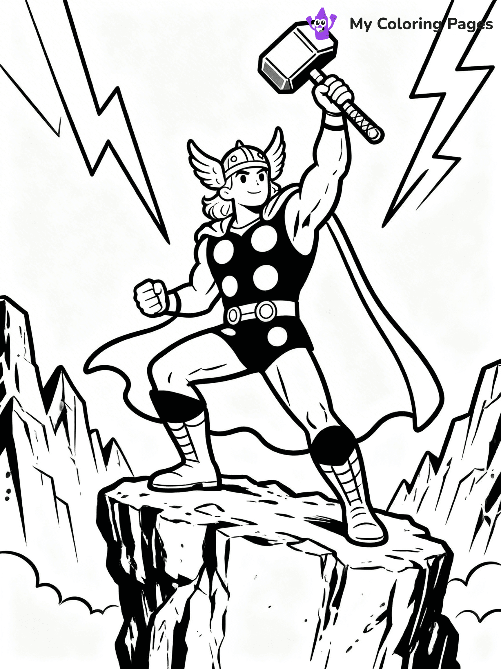 Loki Coloring Pages - 25