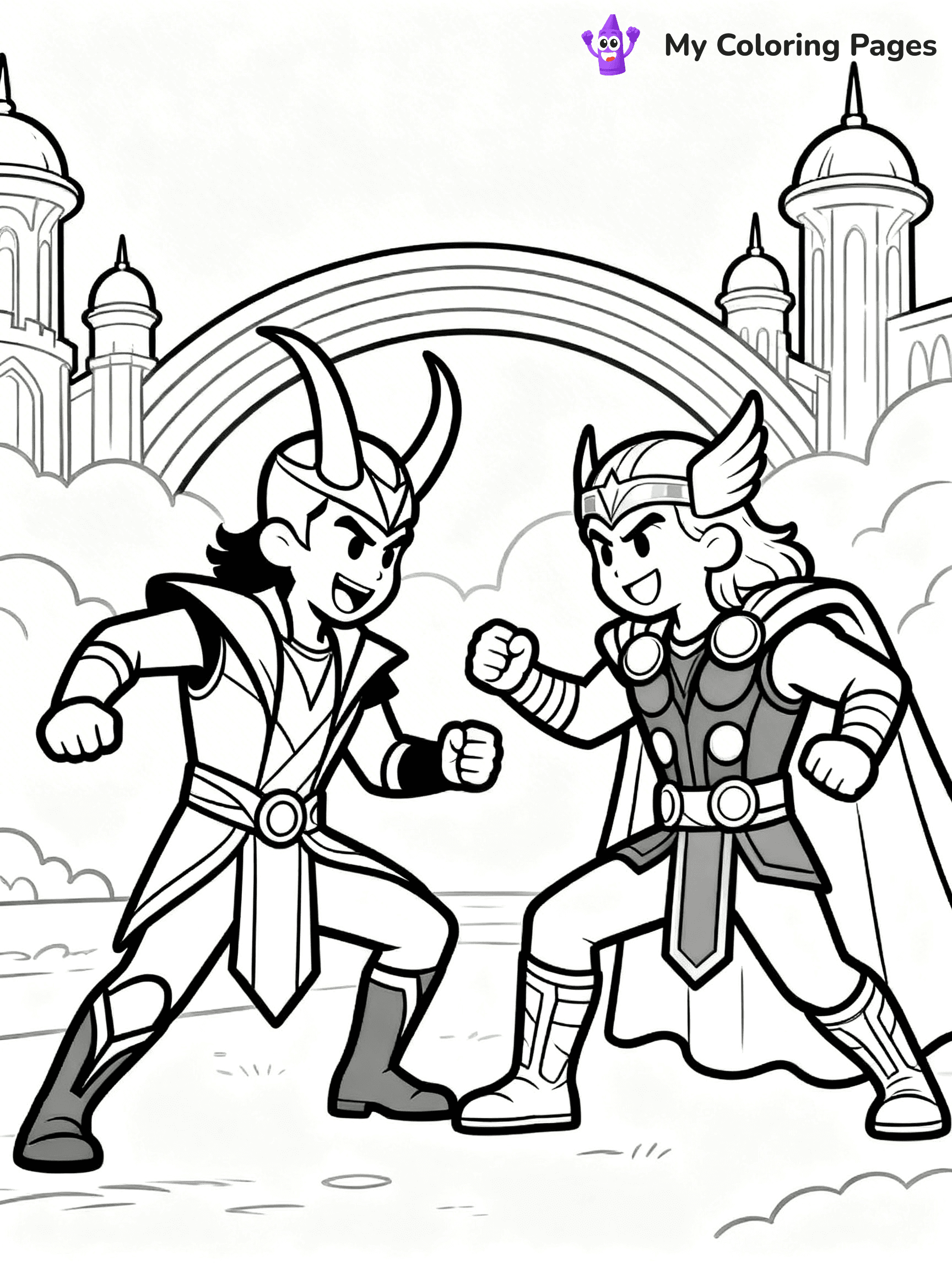 Loki Coloring Pages - 5