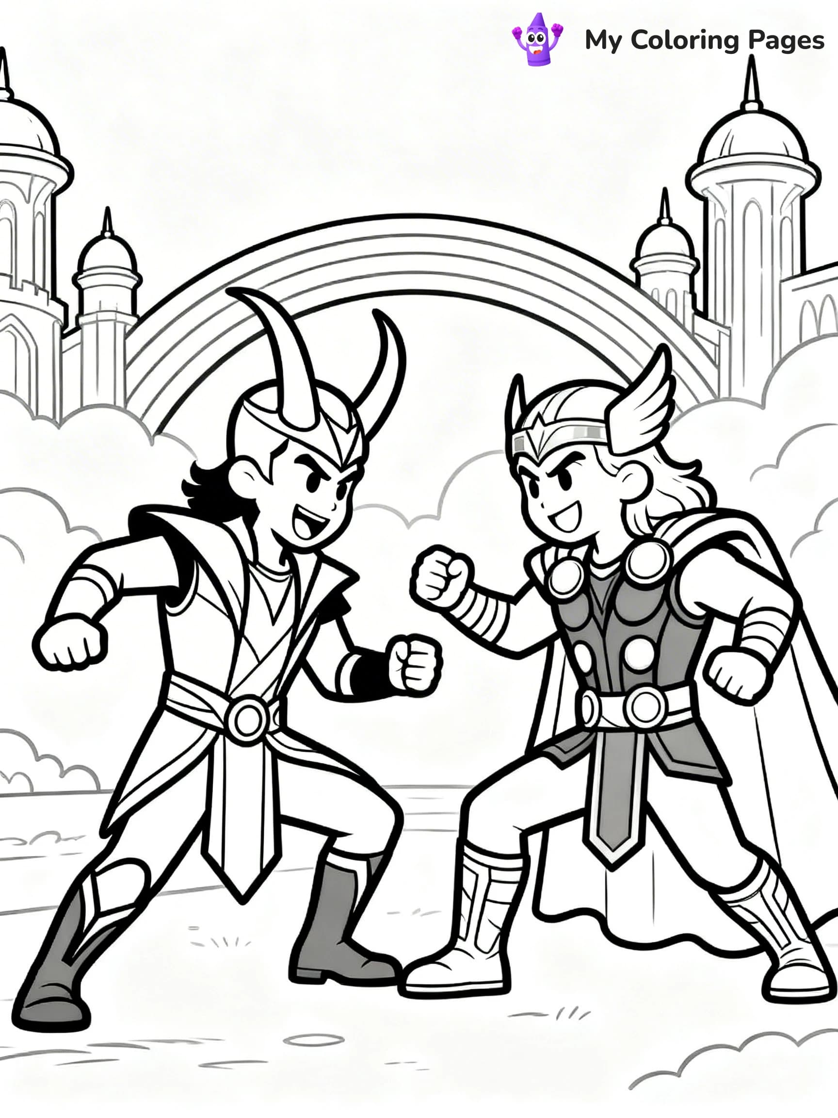 Loki Coloring Pages - 5