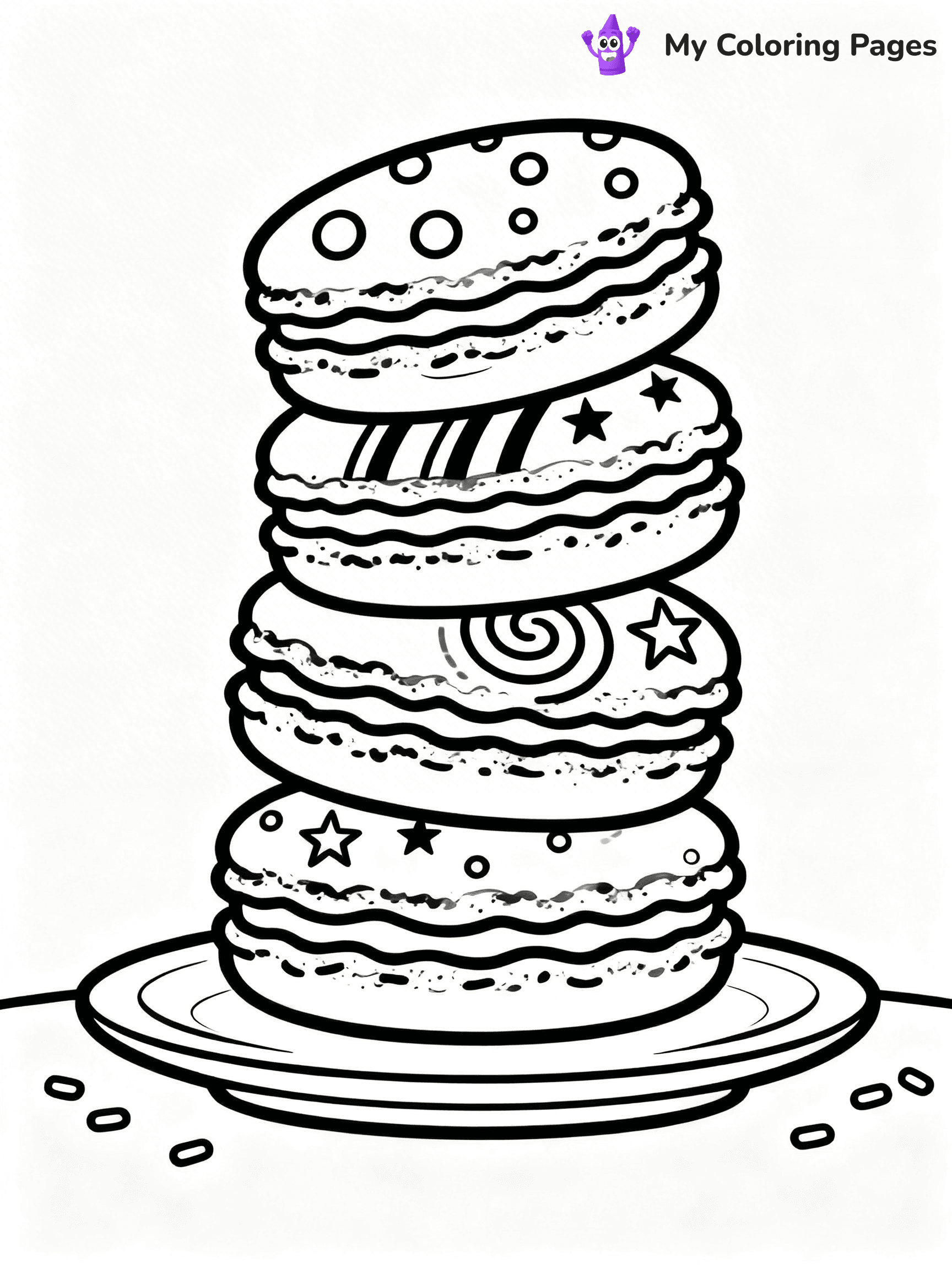 Cookie Coloring Pages - 143