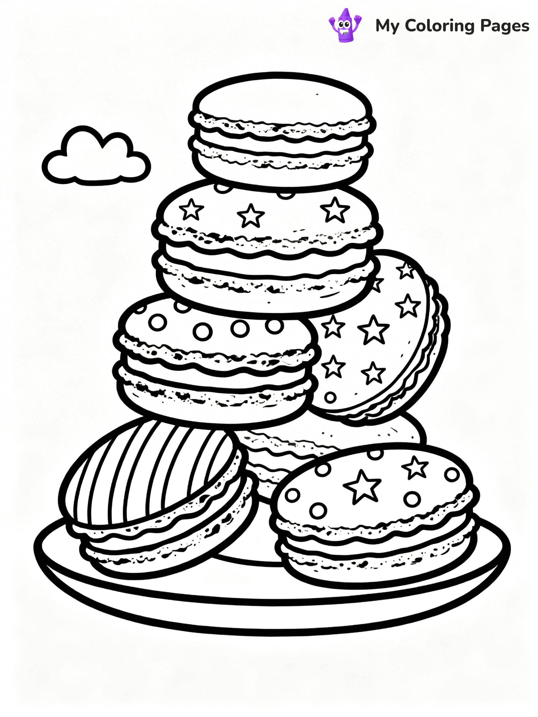Cookie Coloring Pages - 141