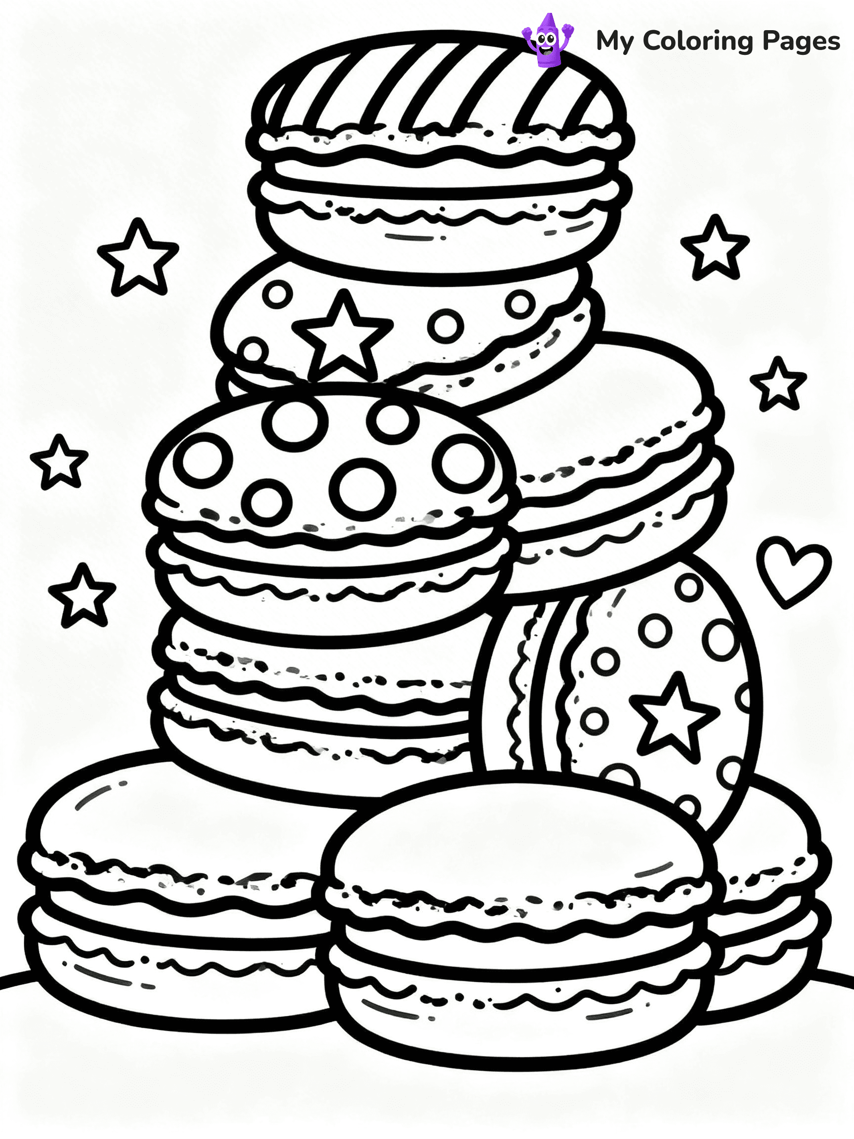 Cookie Coloring Pages - 137