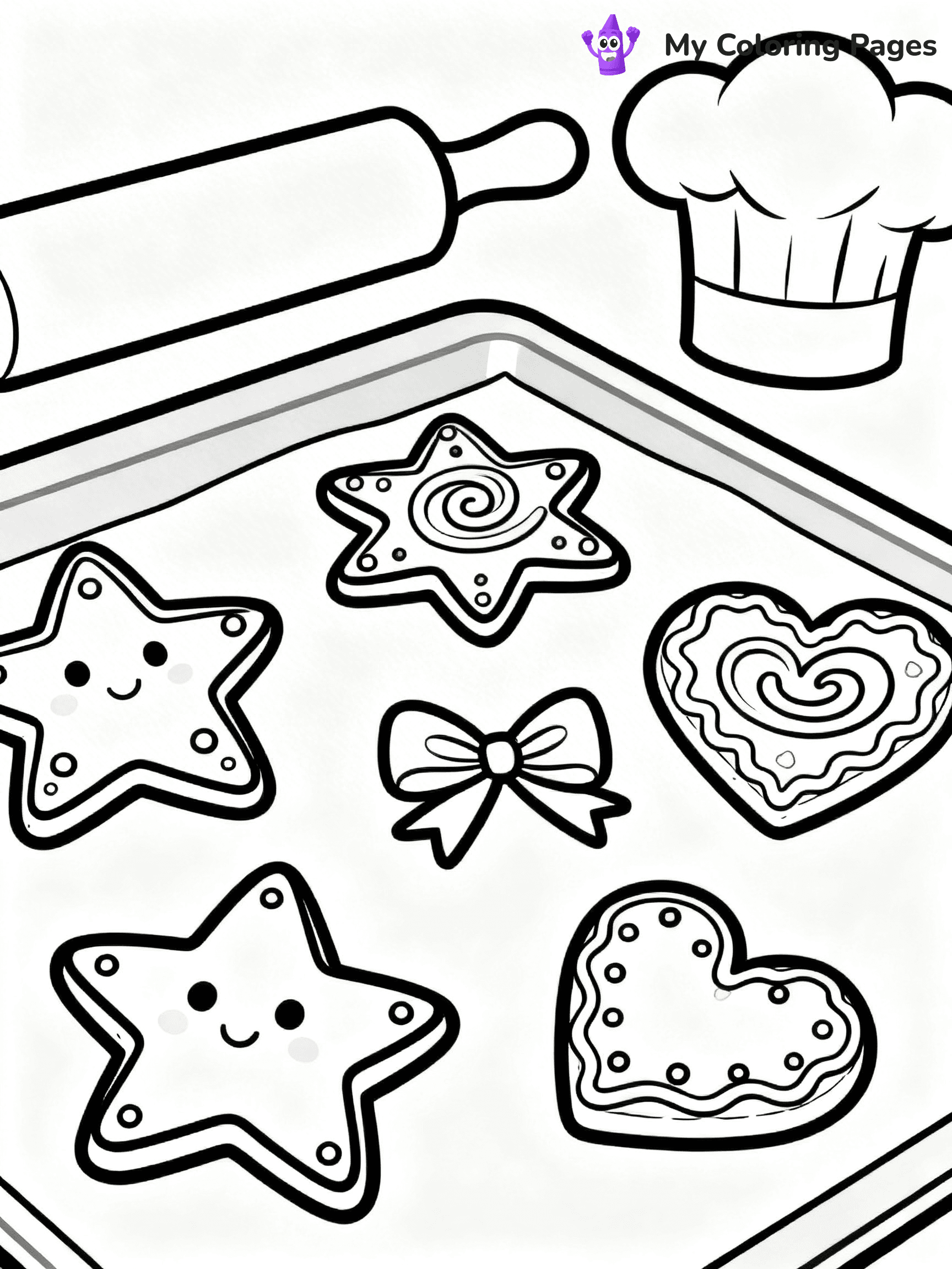 Cookie Coloring Pages - 132