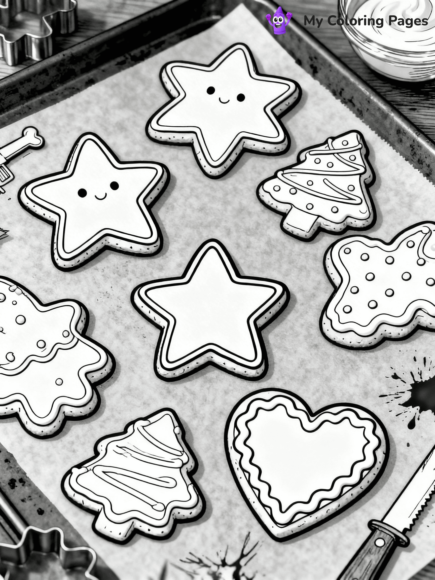 Cookie Coloring Pages - 130