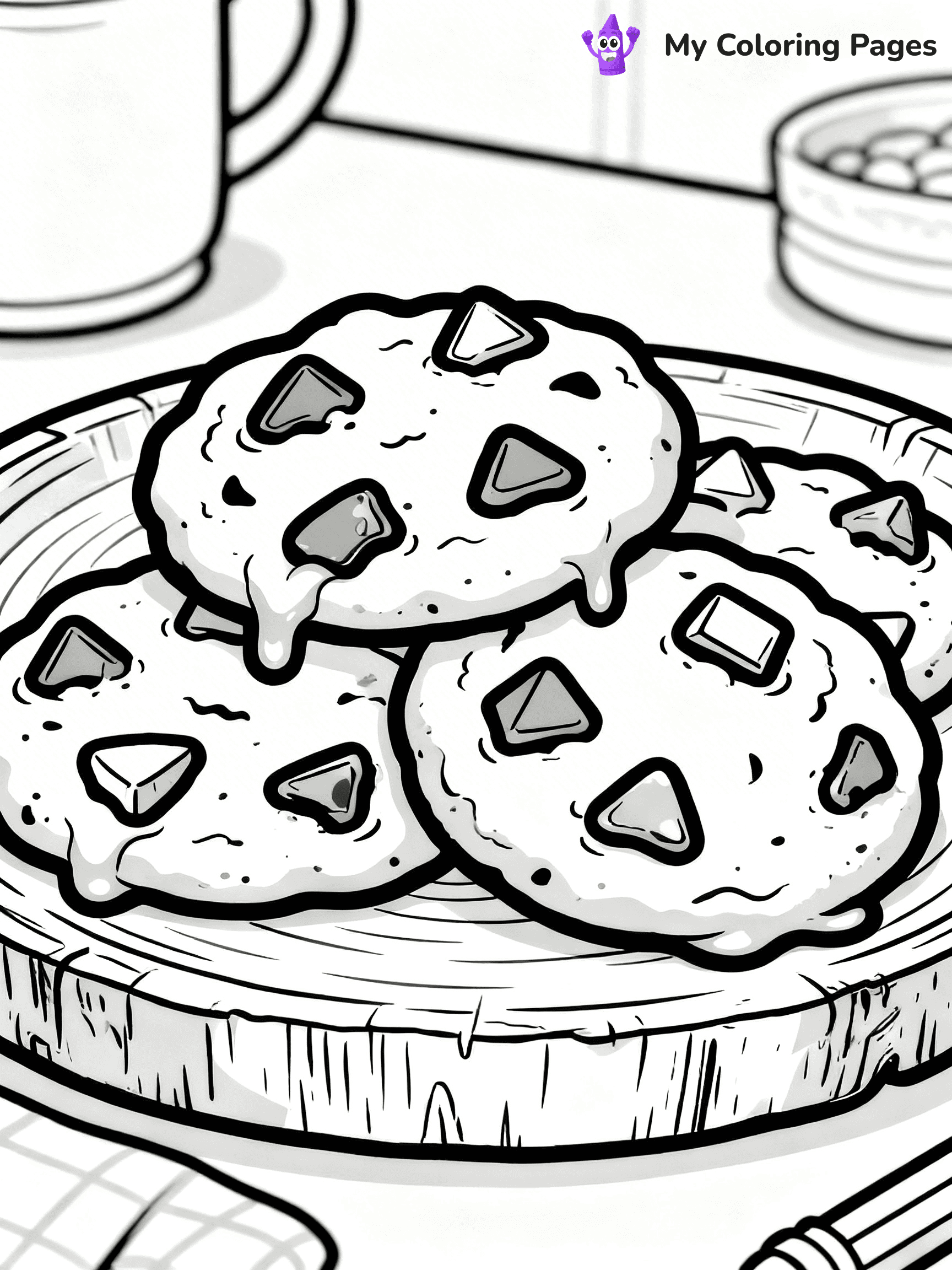 Cookie Coloring Pages - 129