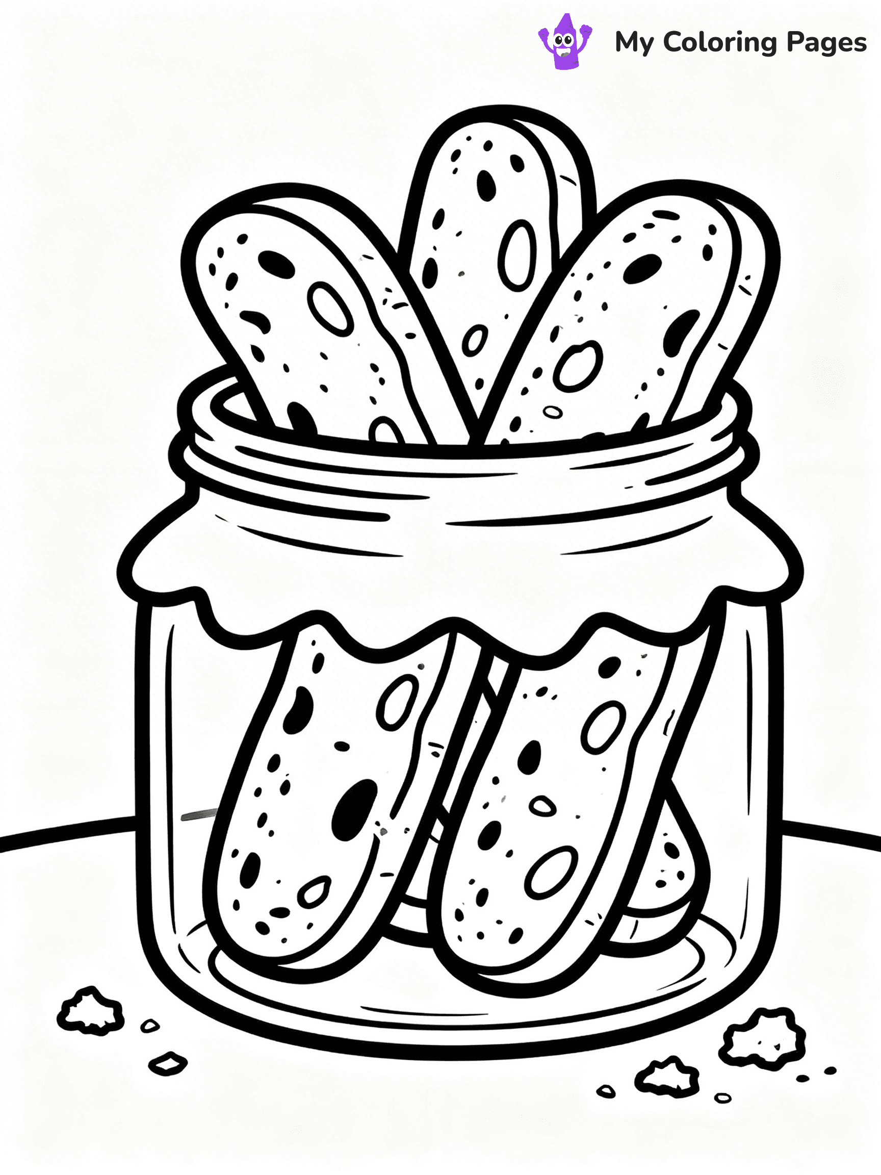 Cookie Coloring Pages - 120