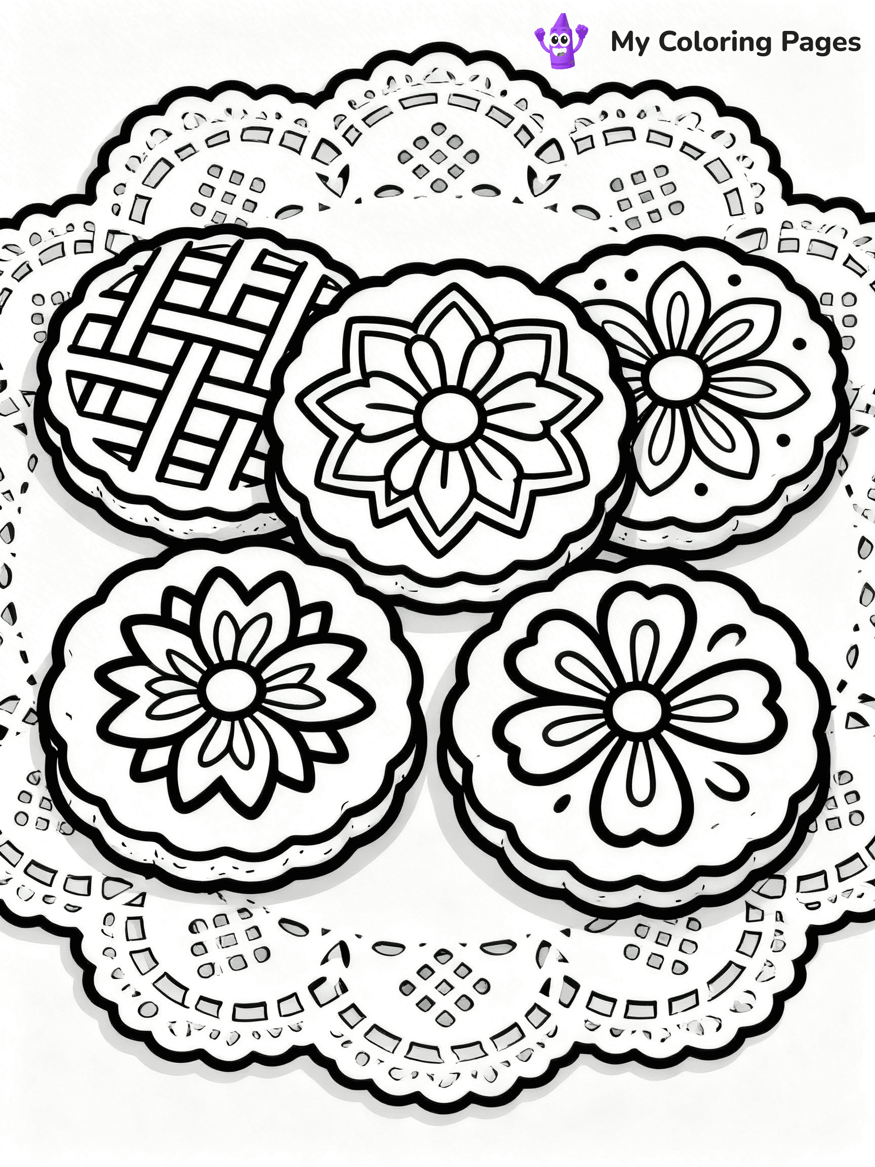 Cookie Coloring Pages - 111