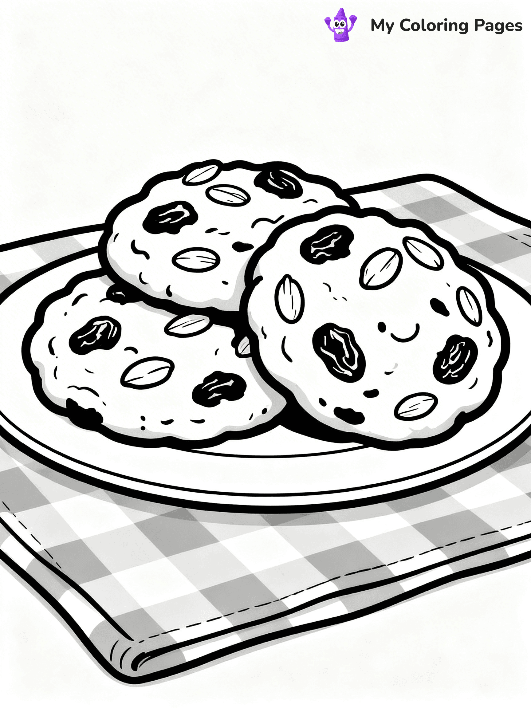 Cookie Coloring Pages - 110