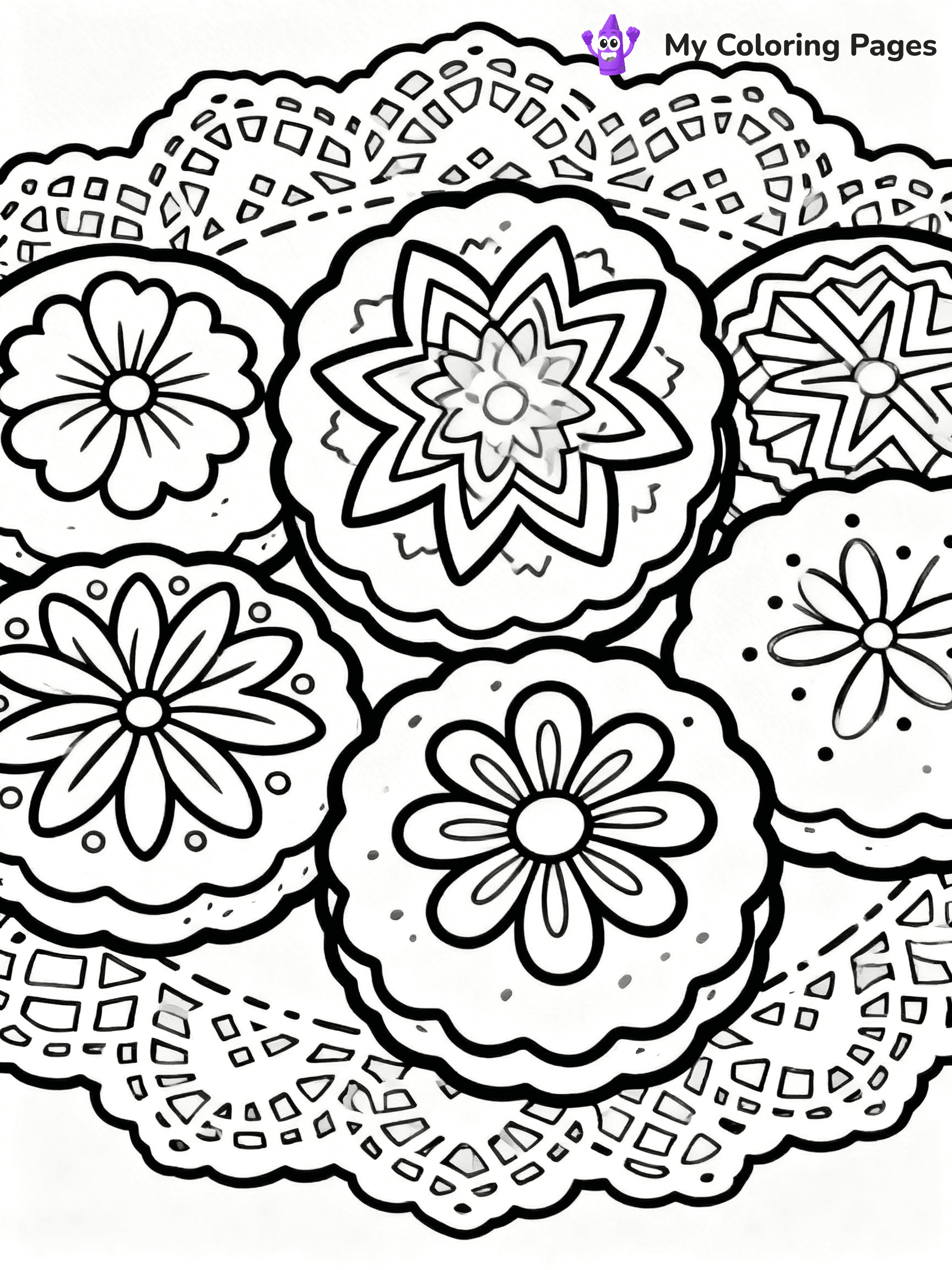 Cookie Coloring Pages - 103