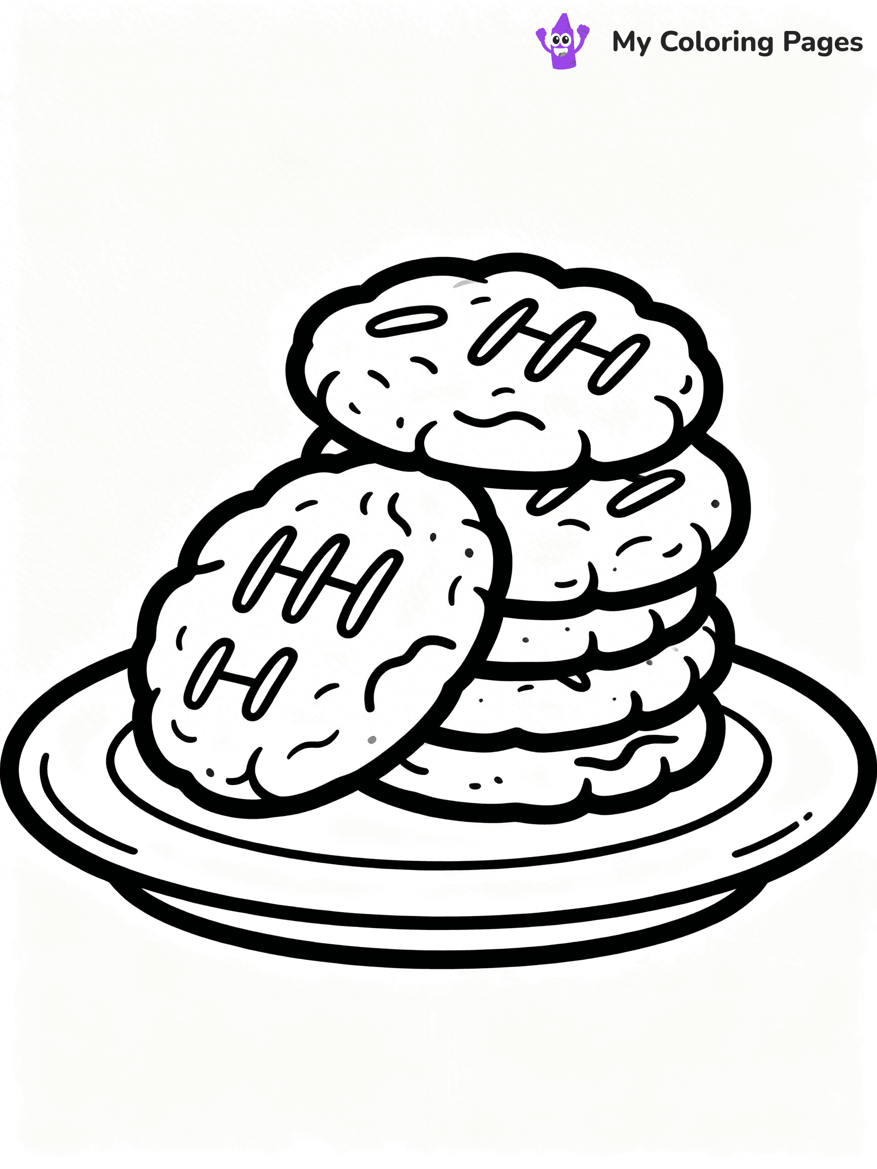 Cookie Coloring Pages - 101