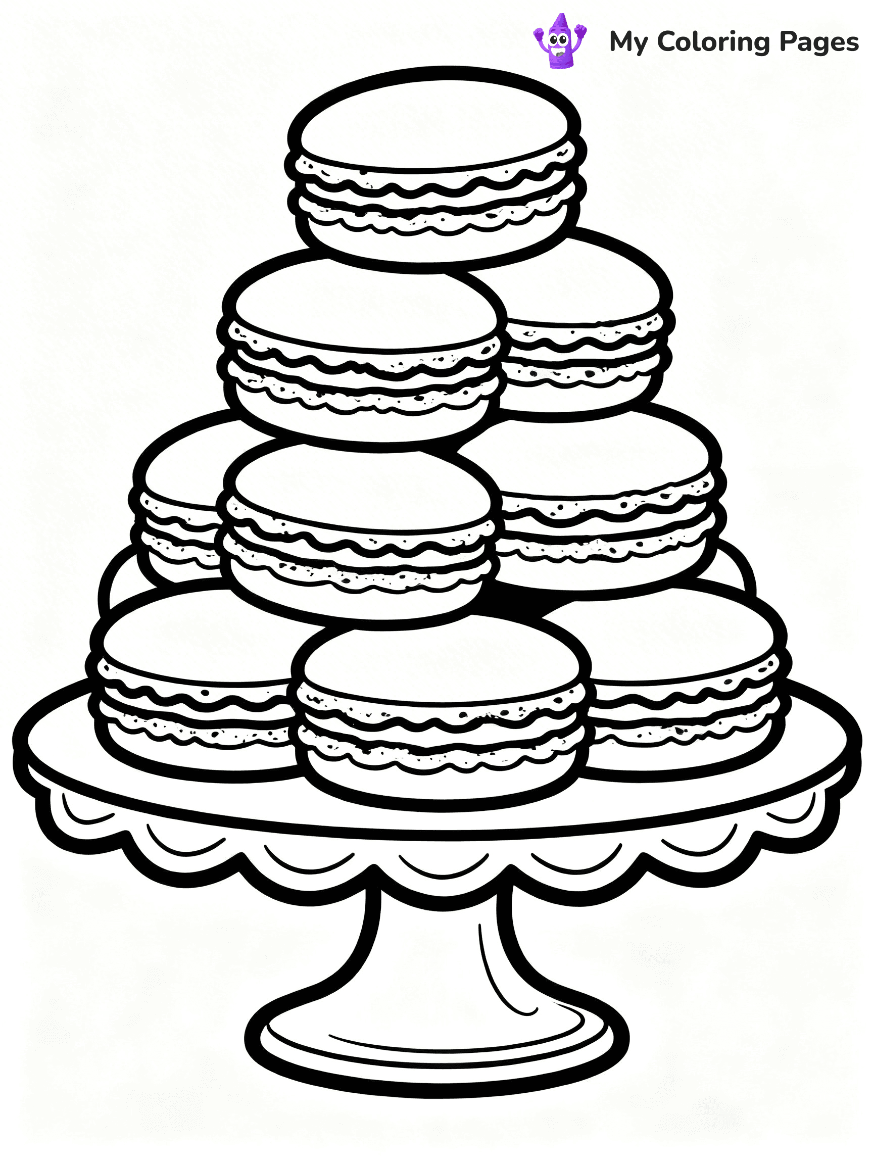 Cookie Coloring Pages - 96
