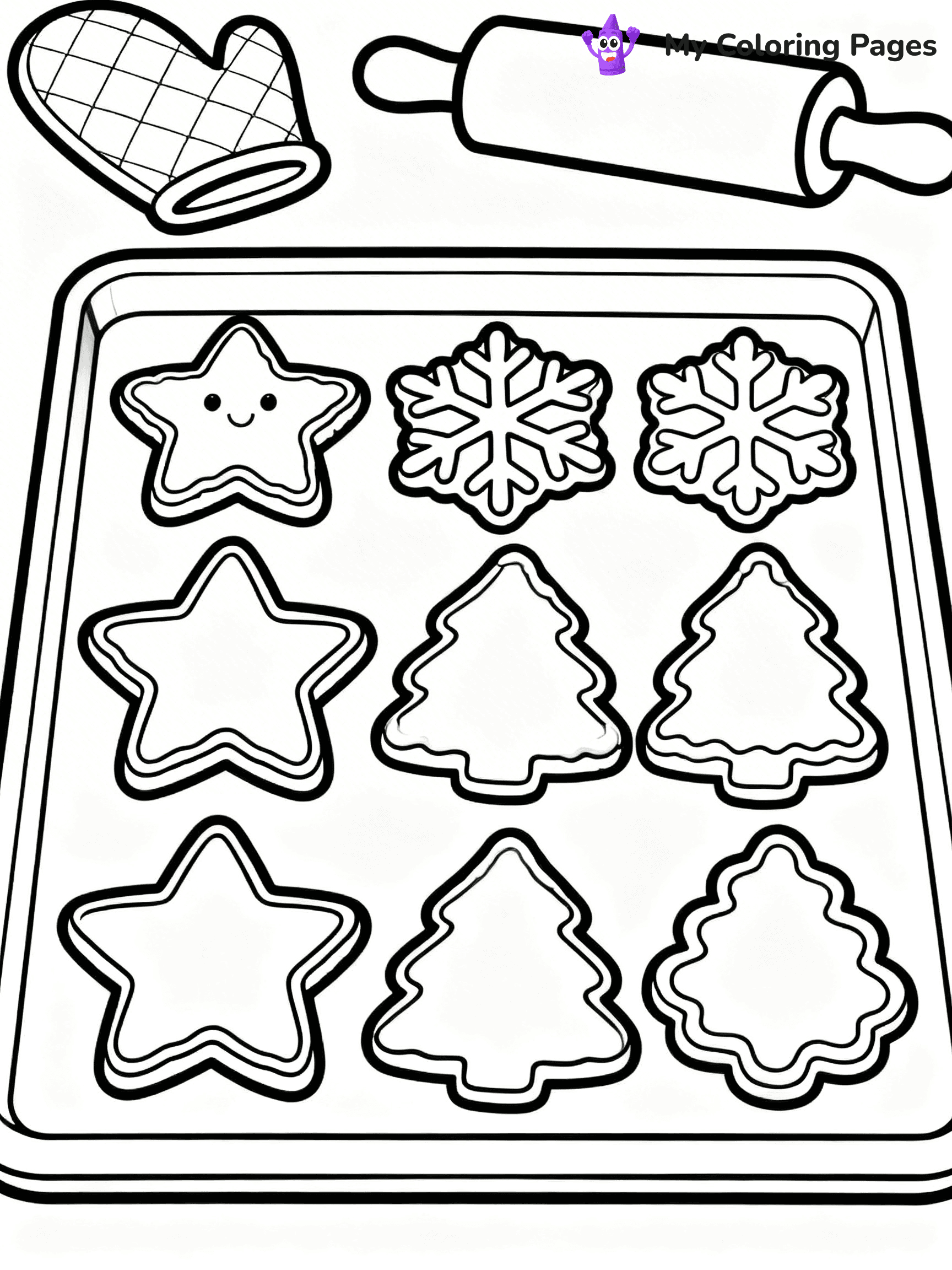 Cookie Coloring Pages - 70