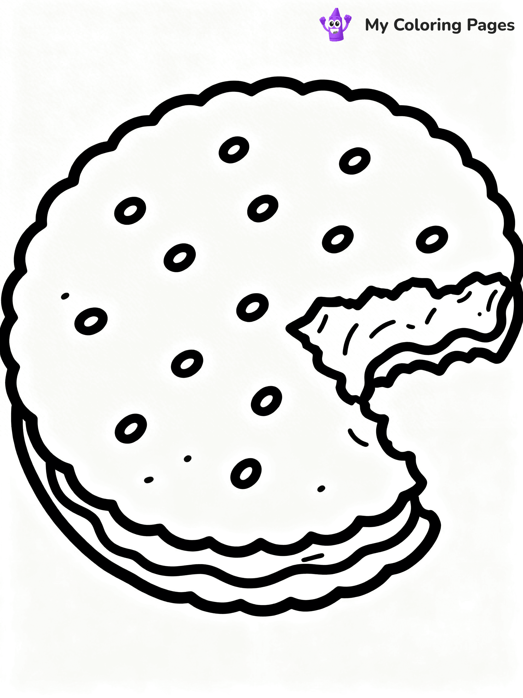 Cookie Coloring Pages - 64