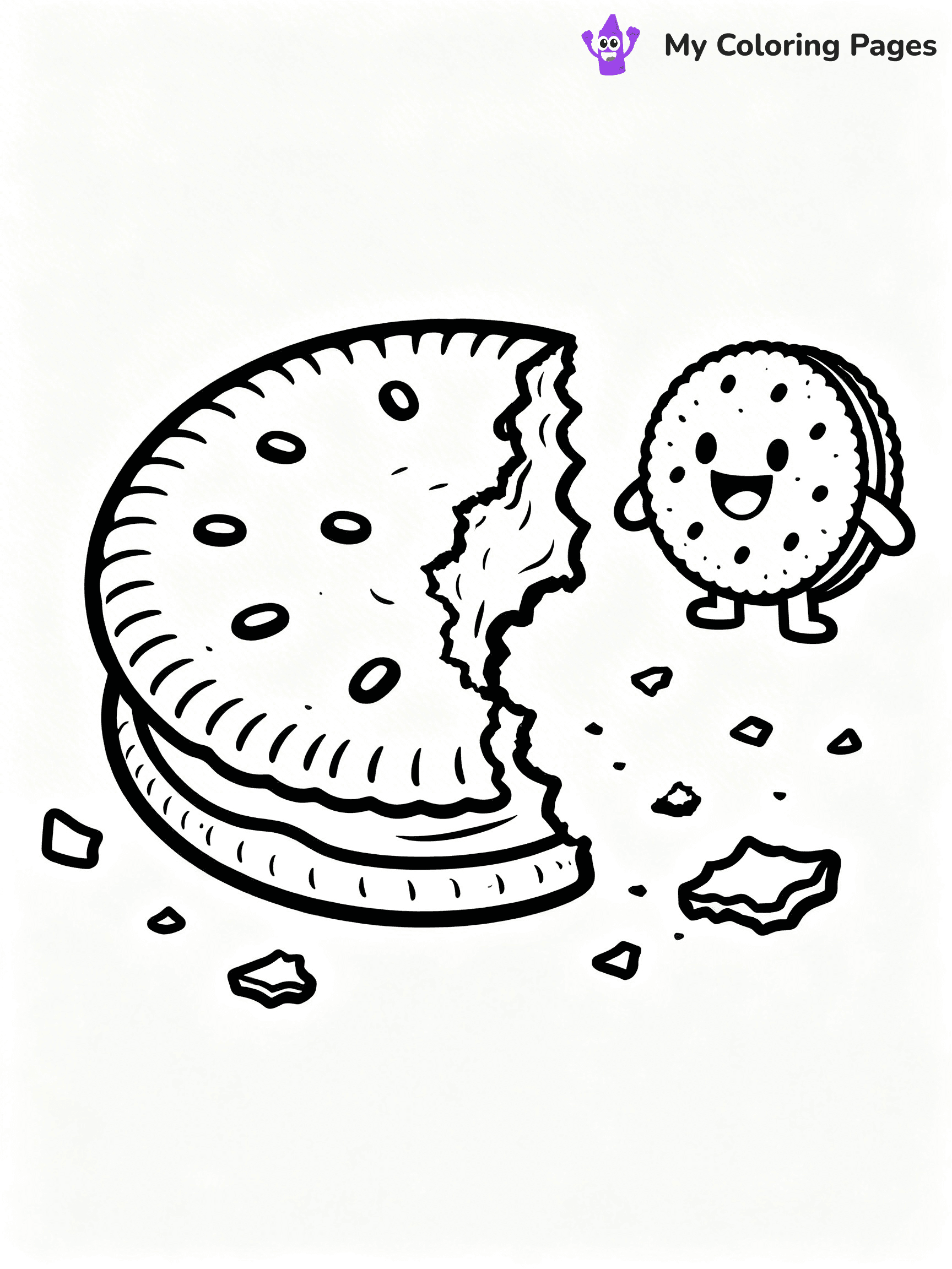 Cookie Coloring Pages - 60