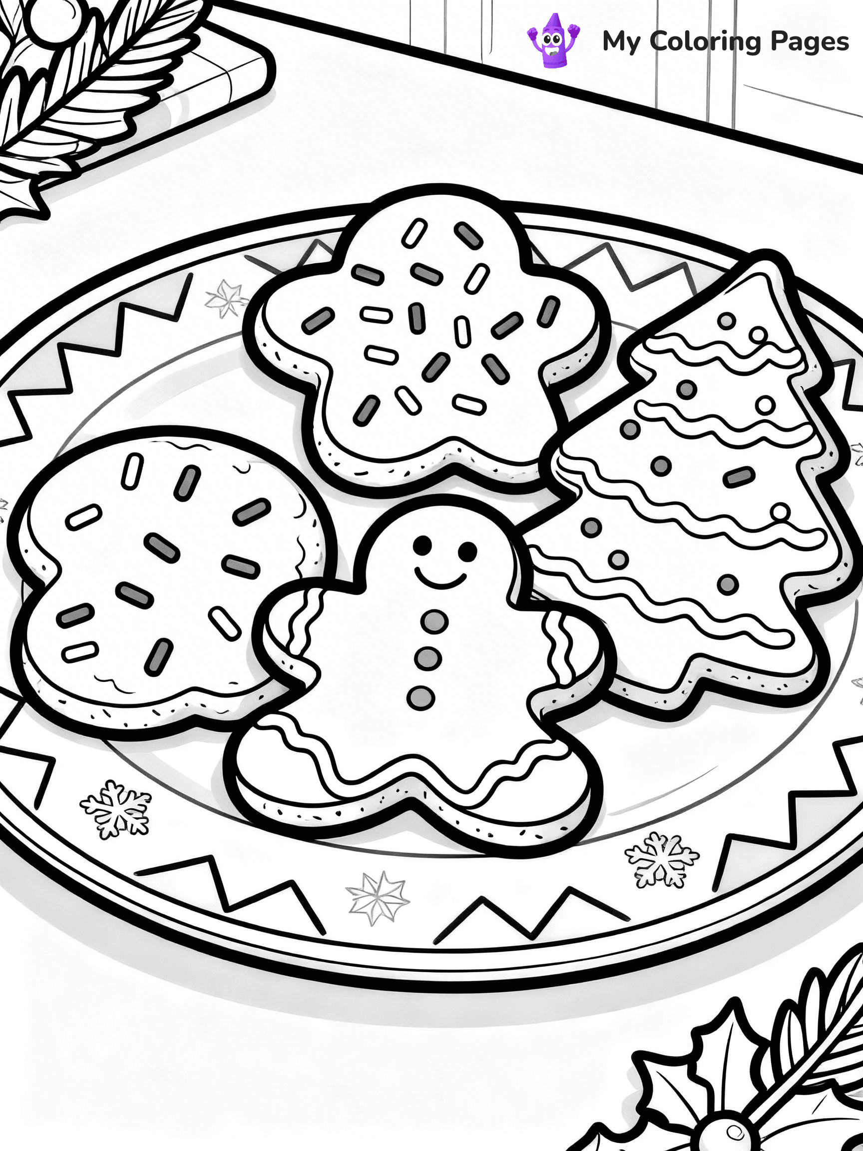Cookie Coloring Pages - 59