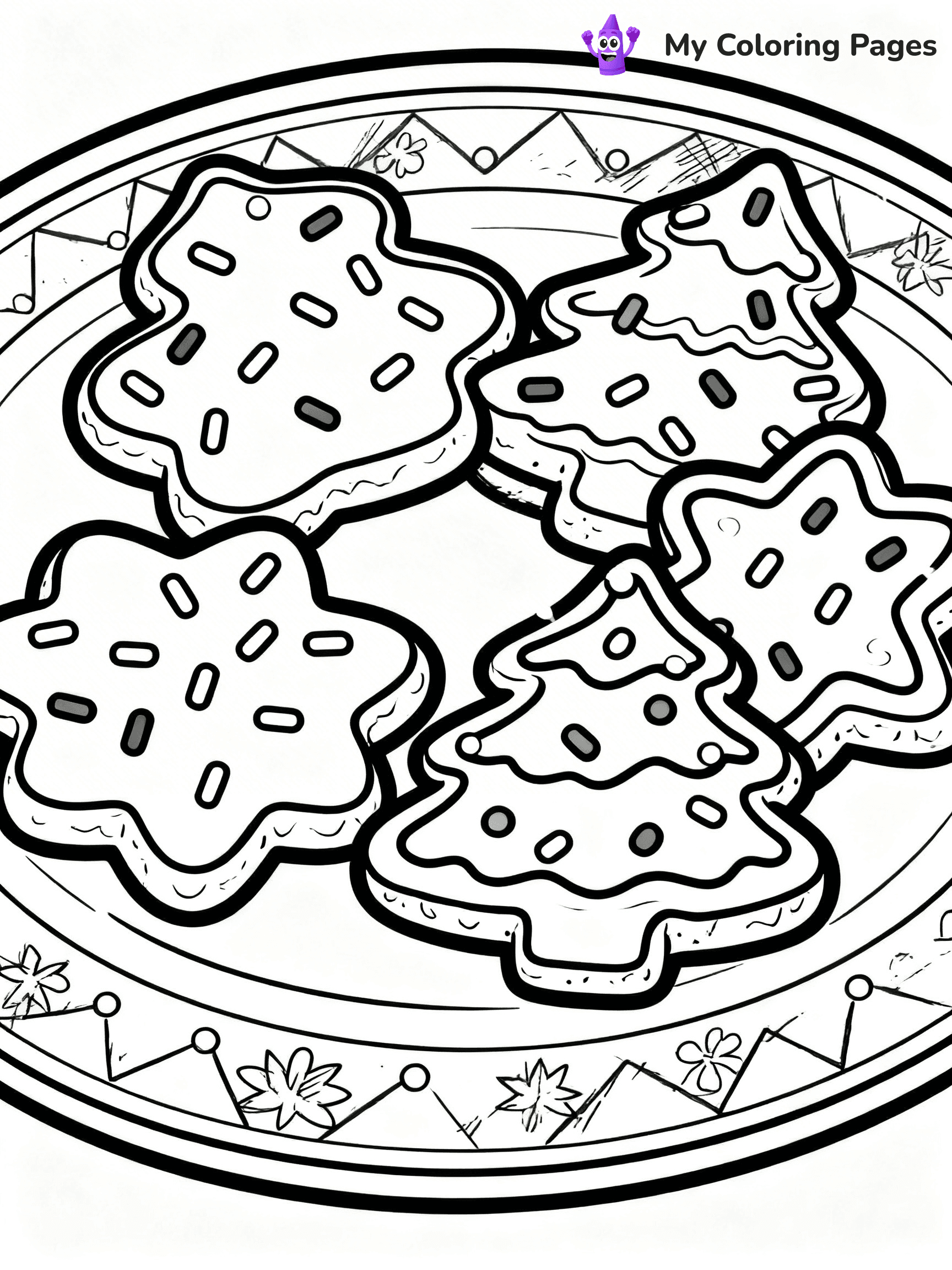 Cookie Coloring Pages - 56