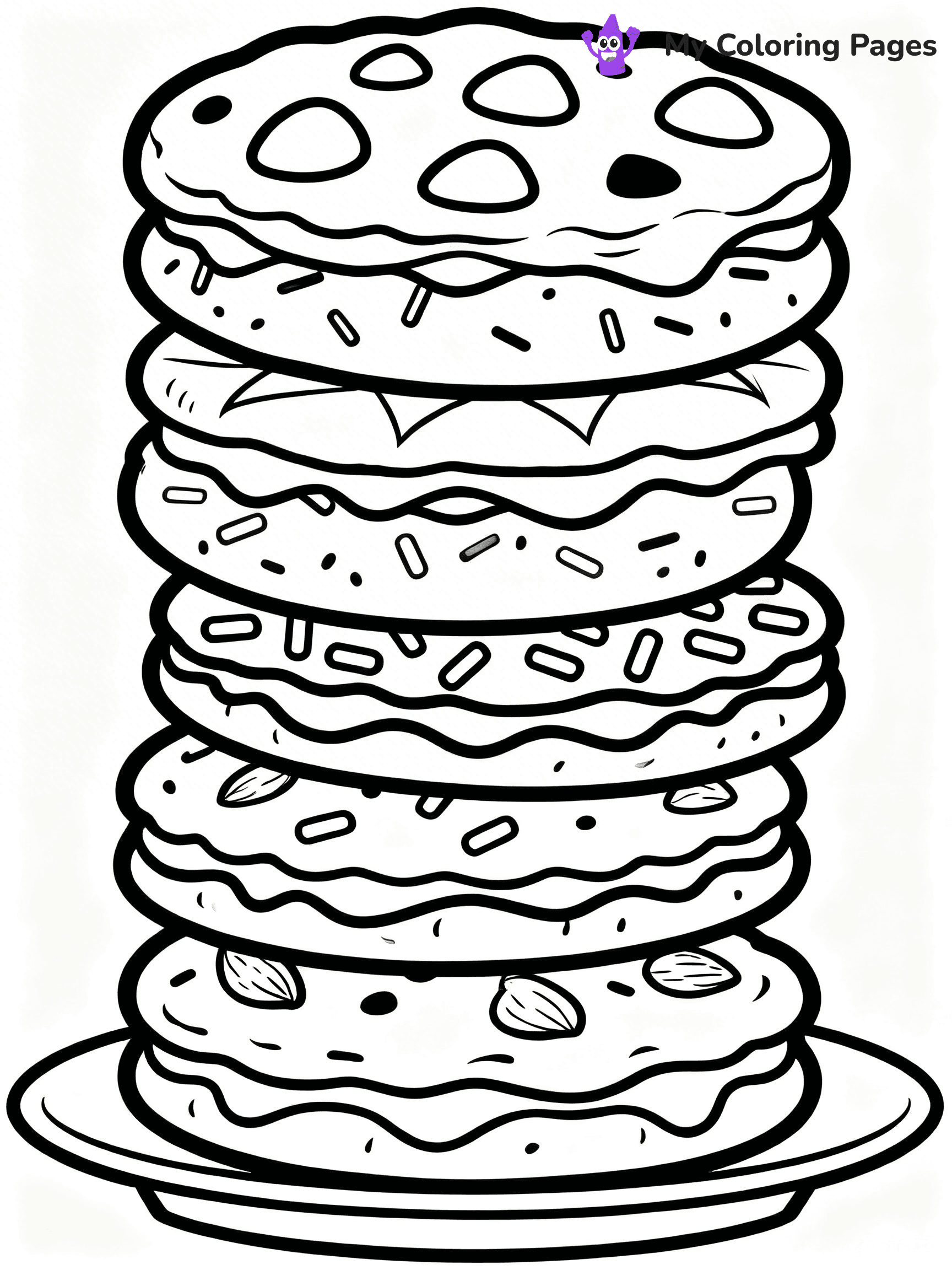 Cookie Coloring Pages - 35