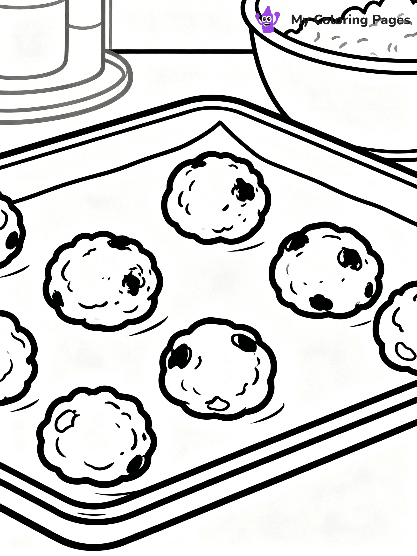 Cookie Coloring Pages - 28