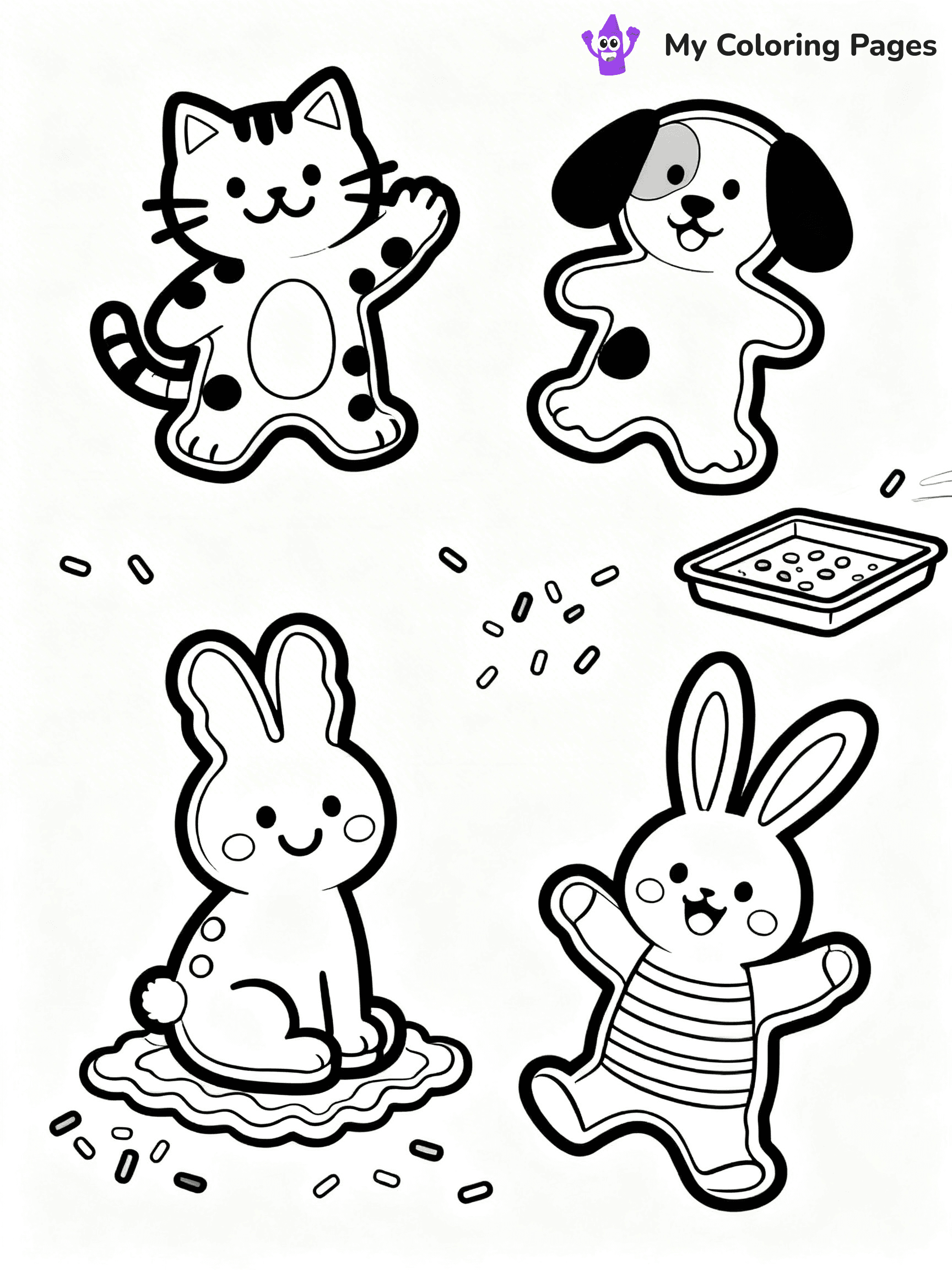 Cookie Coloring Pages - 18