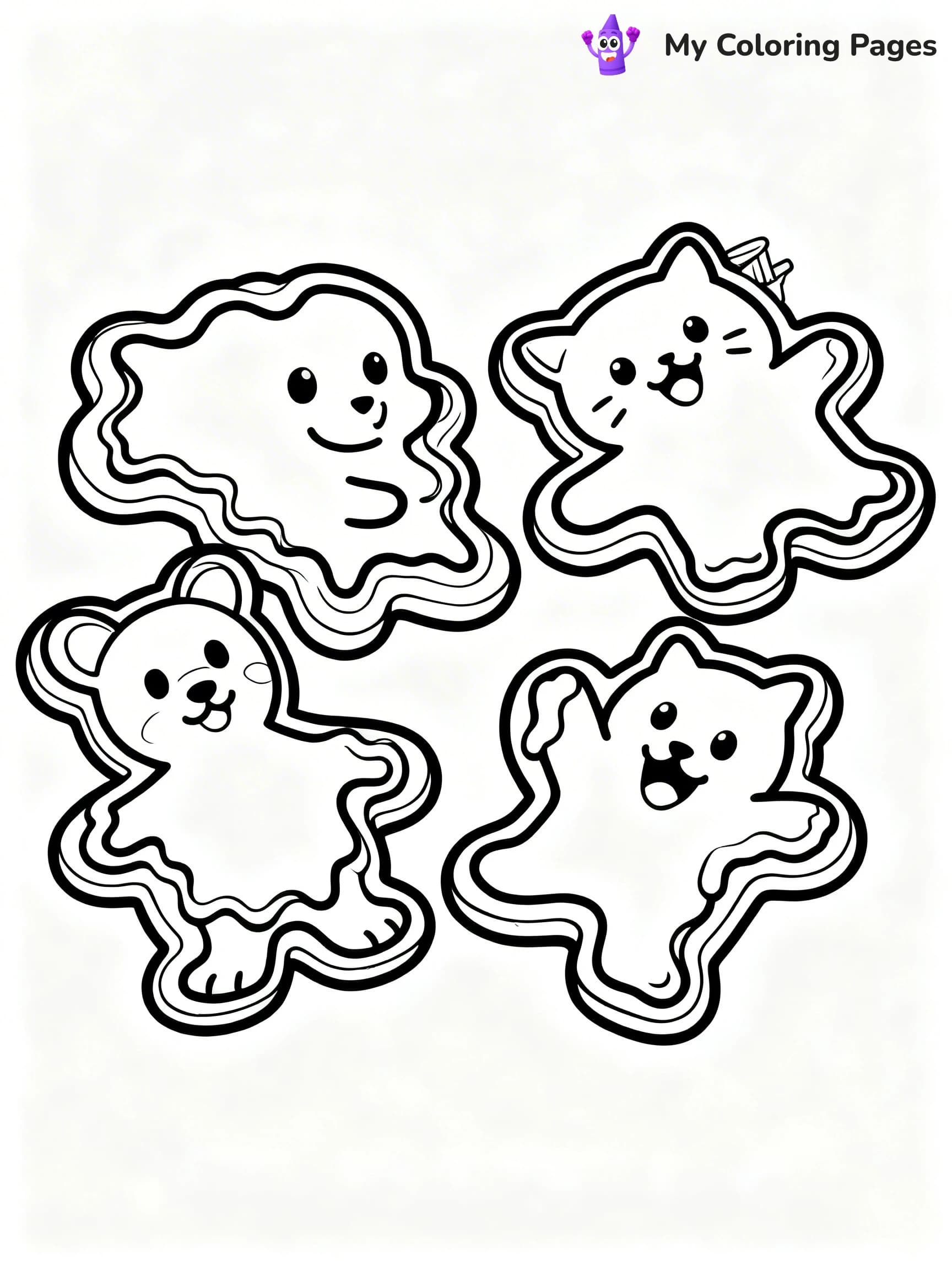 Cookie Coloring Pages - 16
