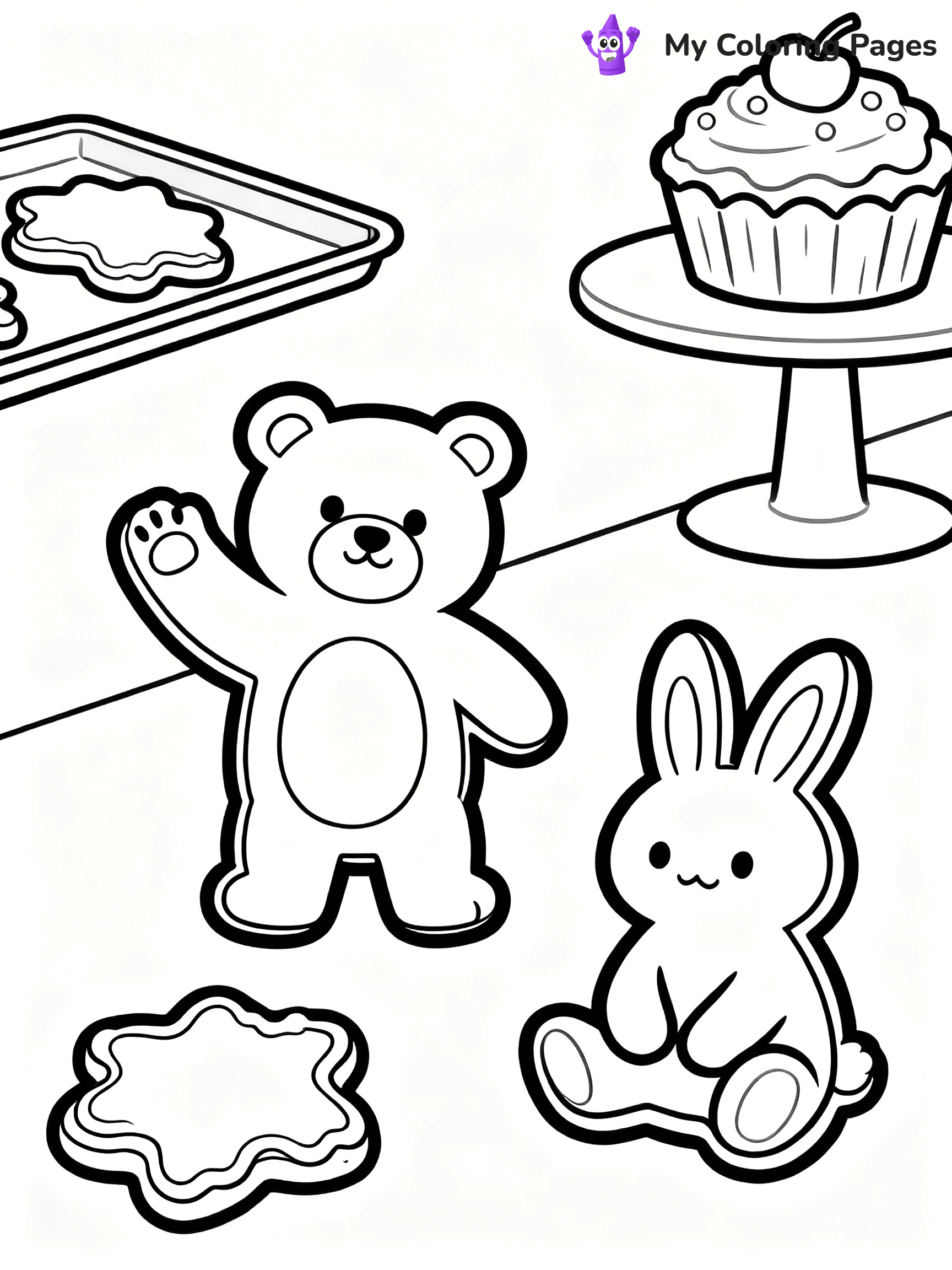 Cookie Coloring Pages - 15