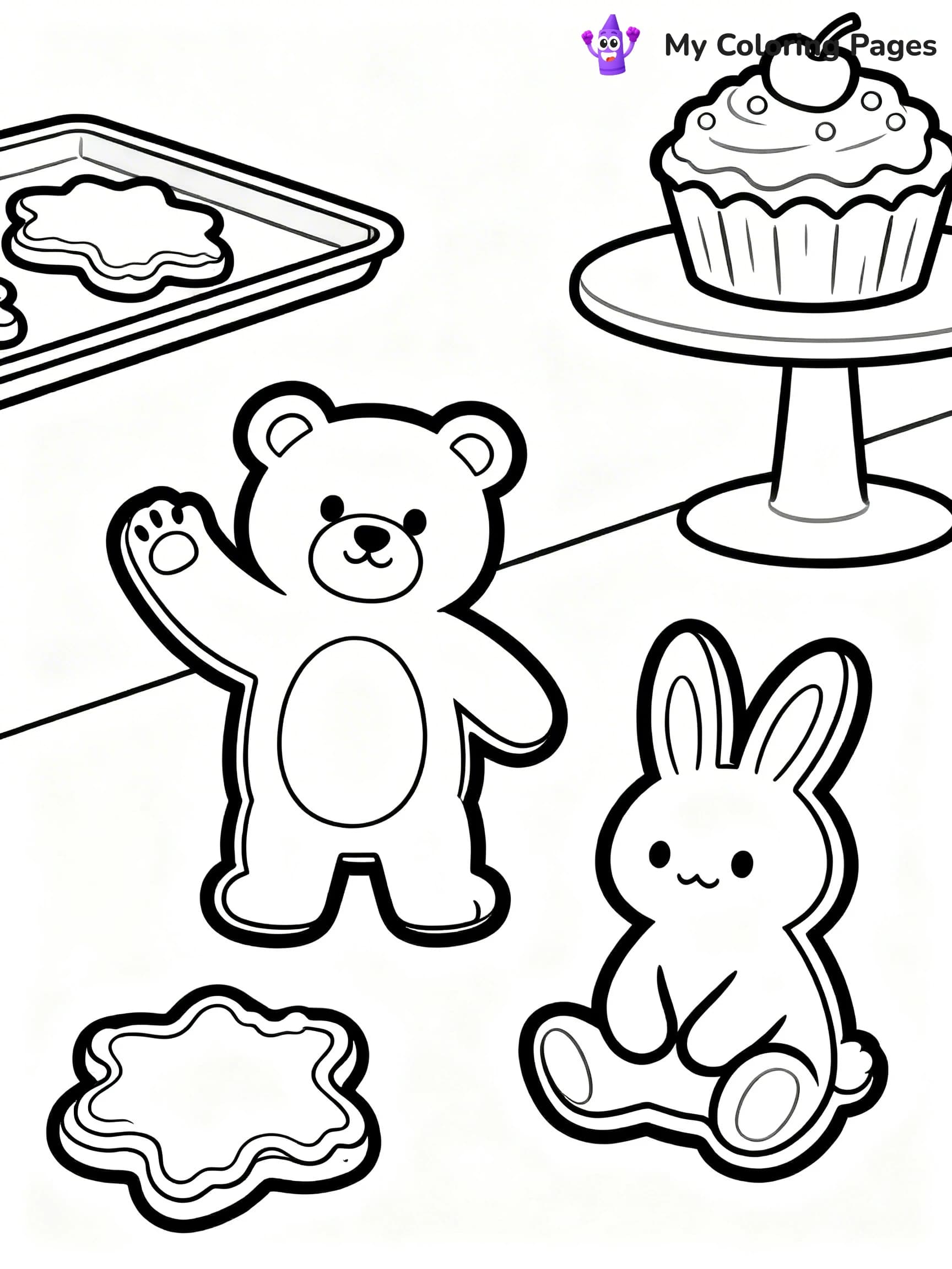 Cookie Coloring Pages - 15