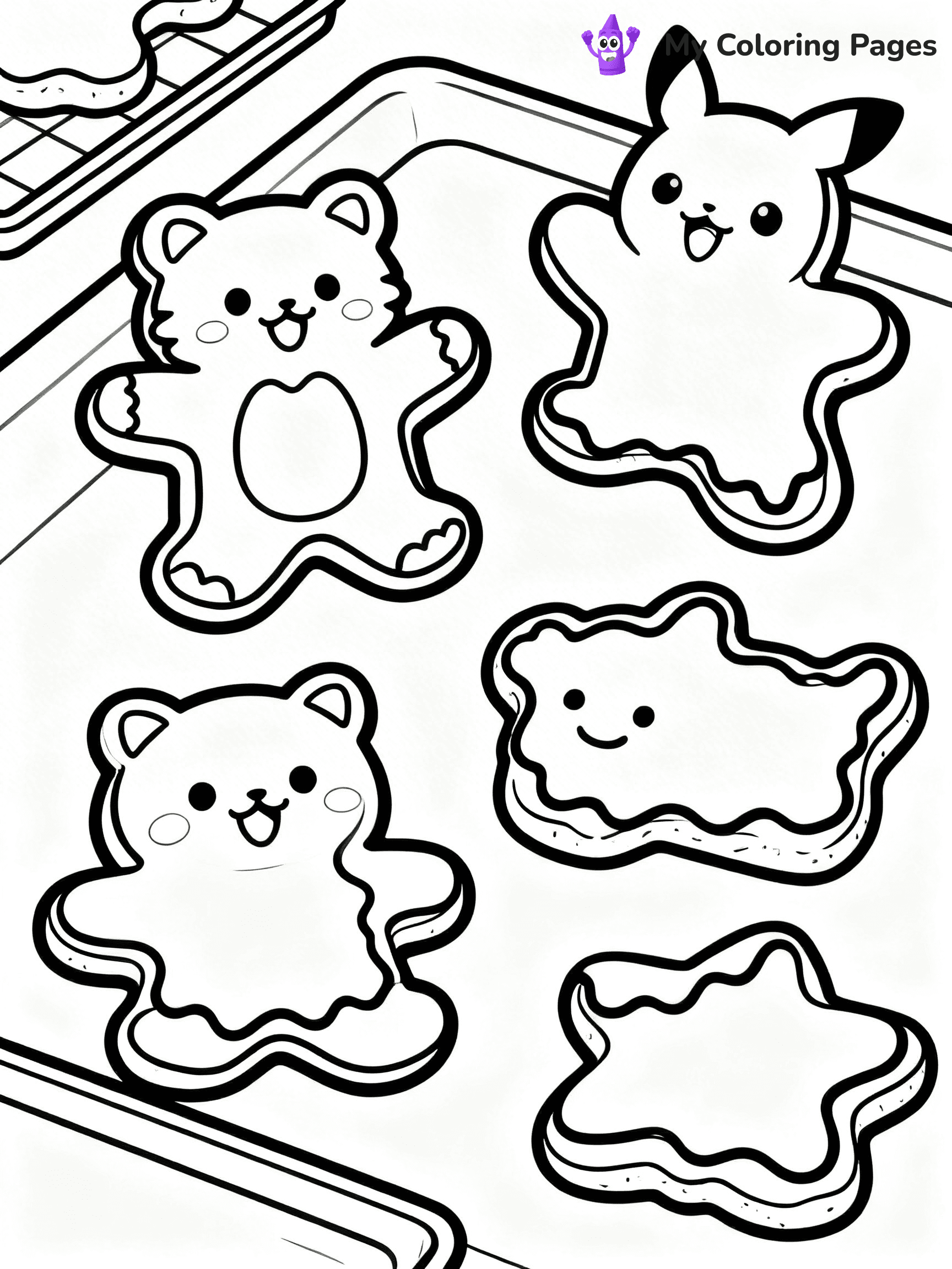 Cookie Coloring Pages - 14