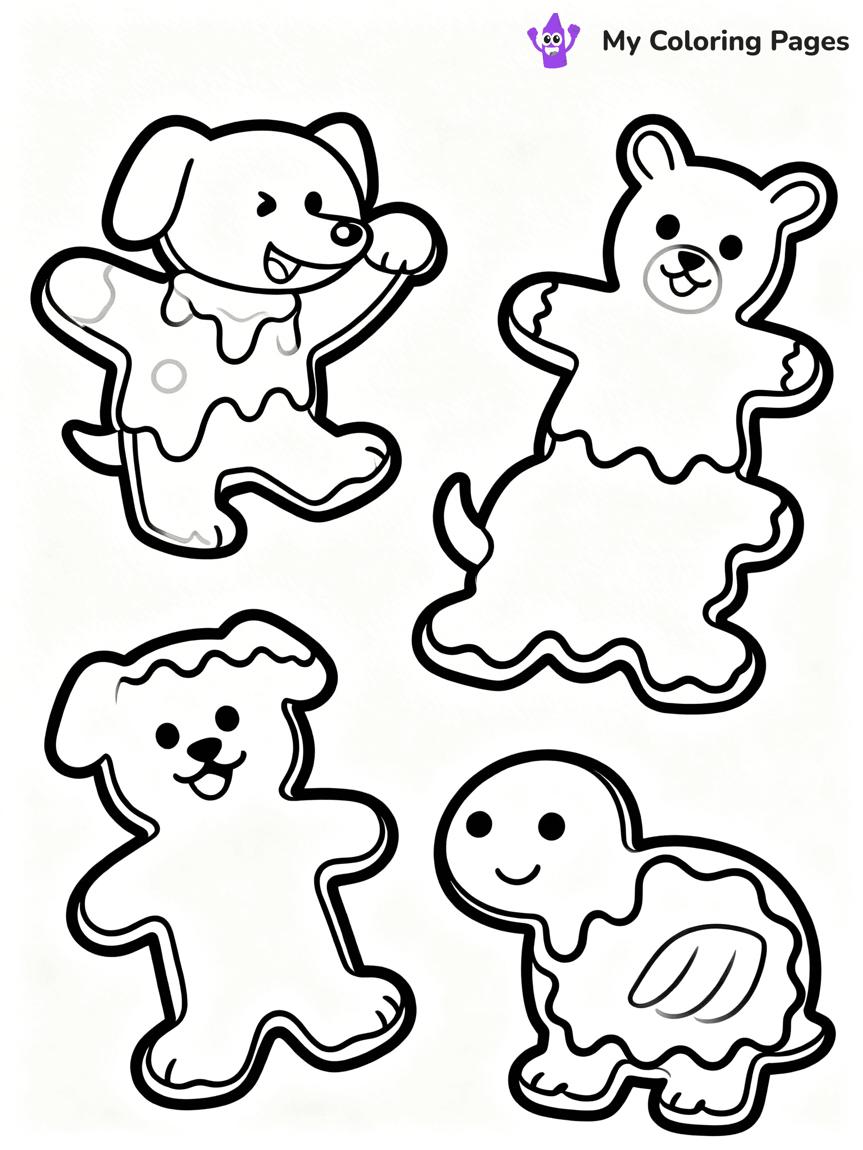 Cookie Coloring Pages - 13