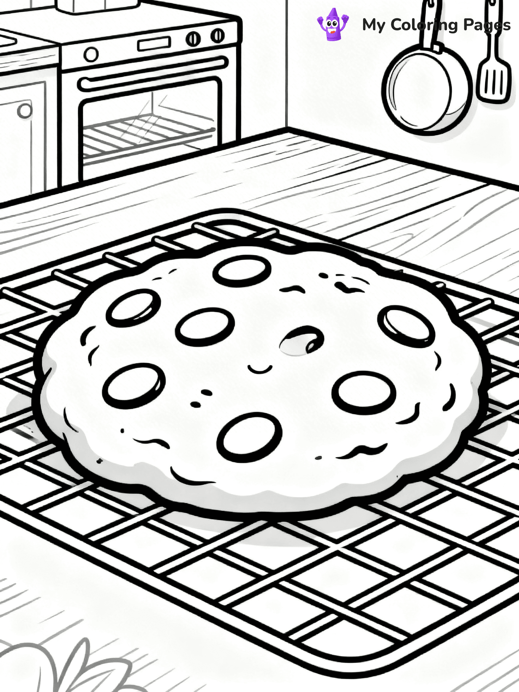 Cookie Coloring Pages - 12