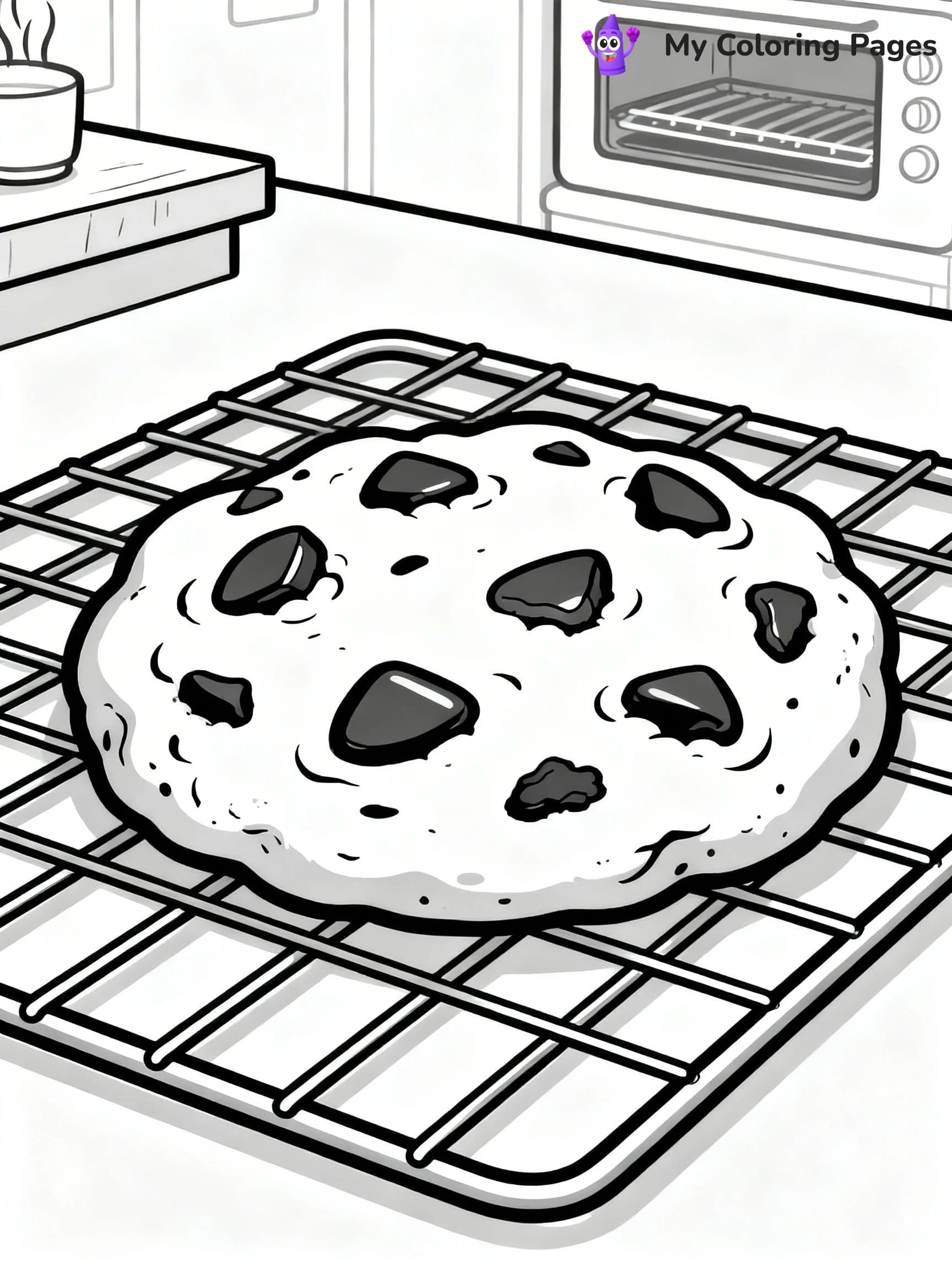 Cookie Coloring Pages - 10