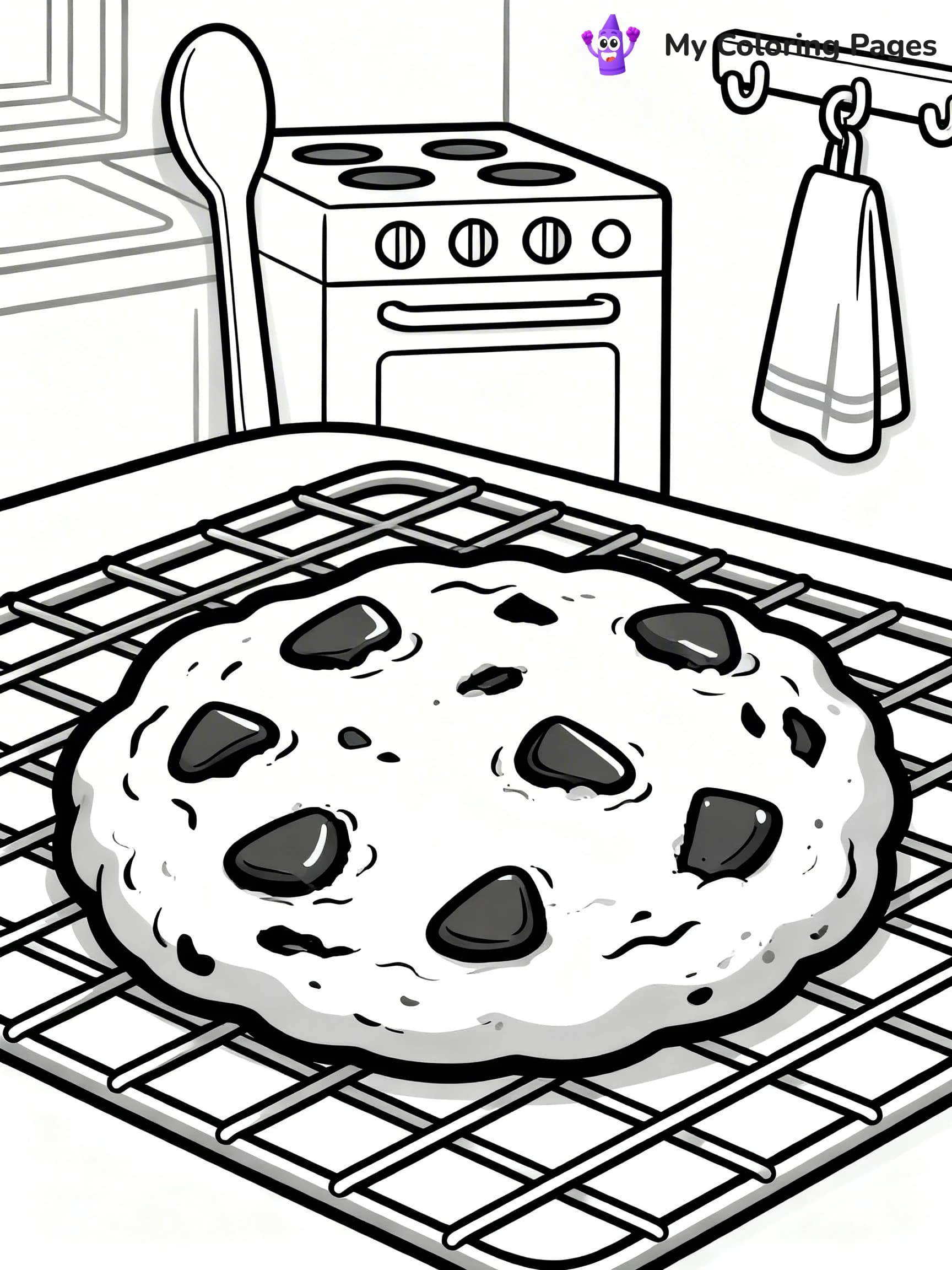 Cookie Coloring Pages - 9