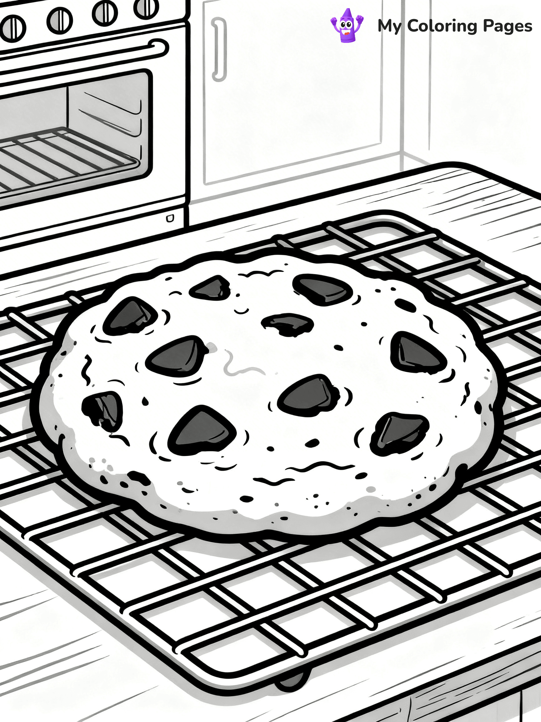 Cookie Coloring Pages - 8