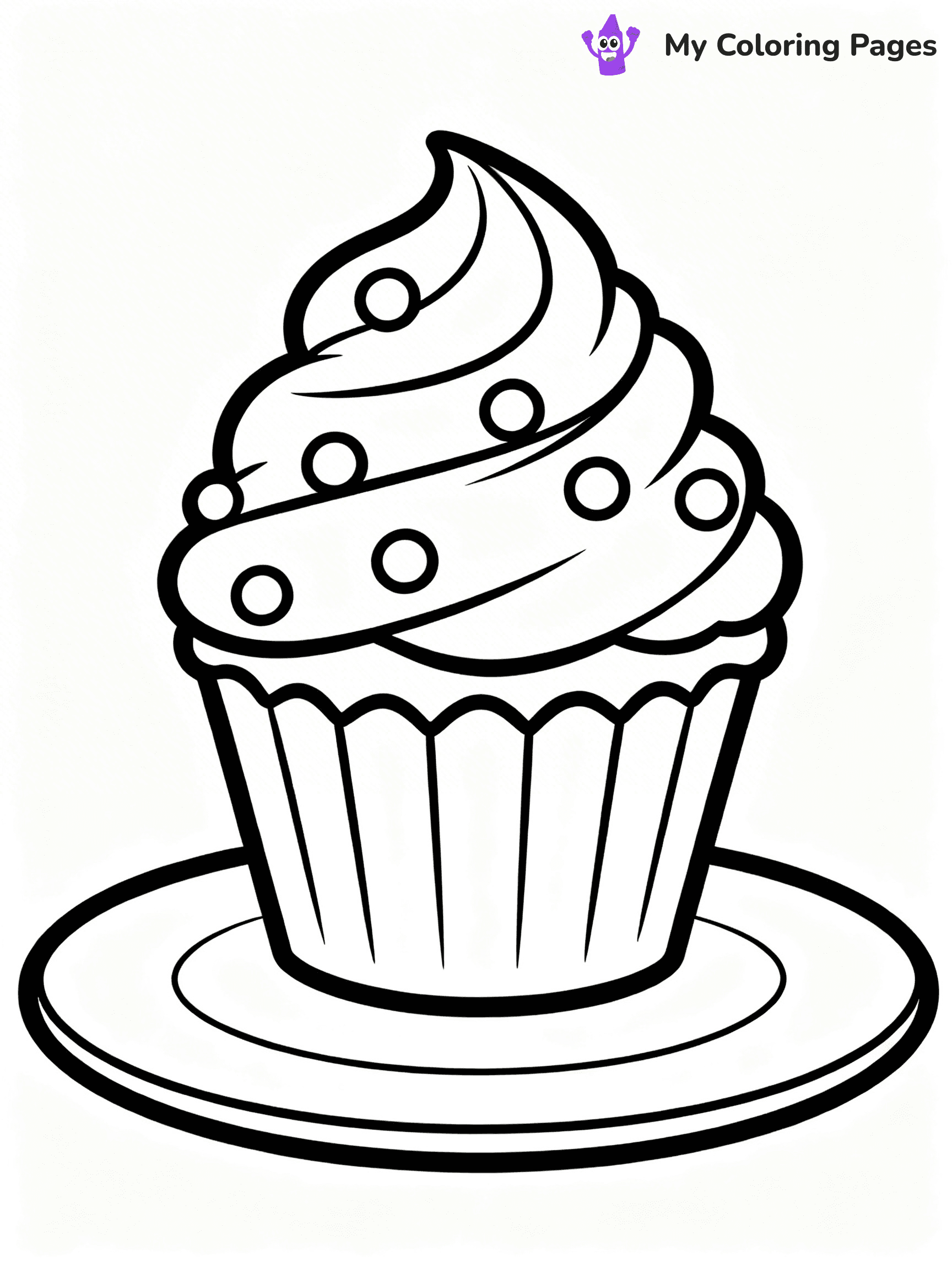 Cookie Coloring Pages - 1