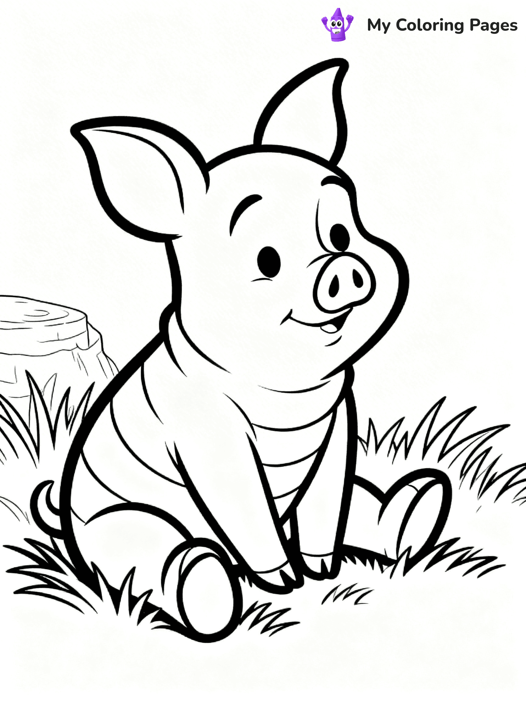 Piglet Coloring Pages - 14