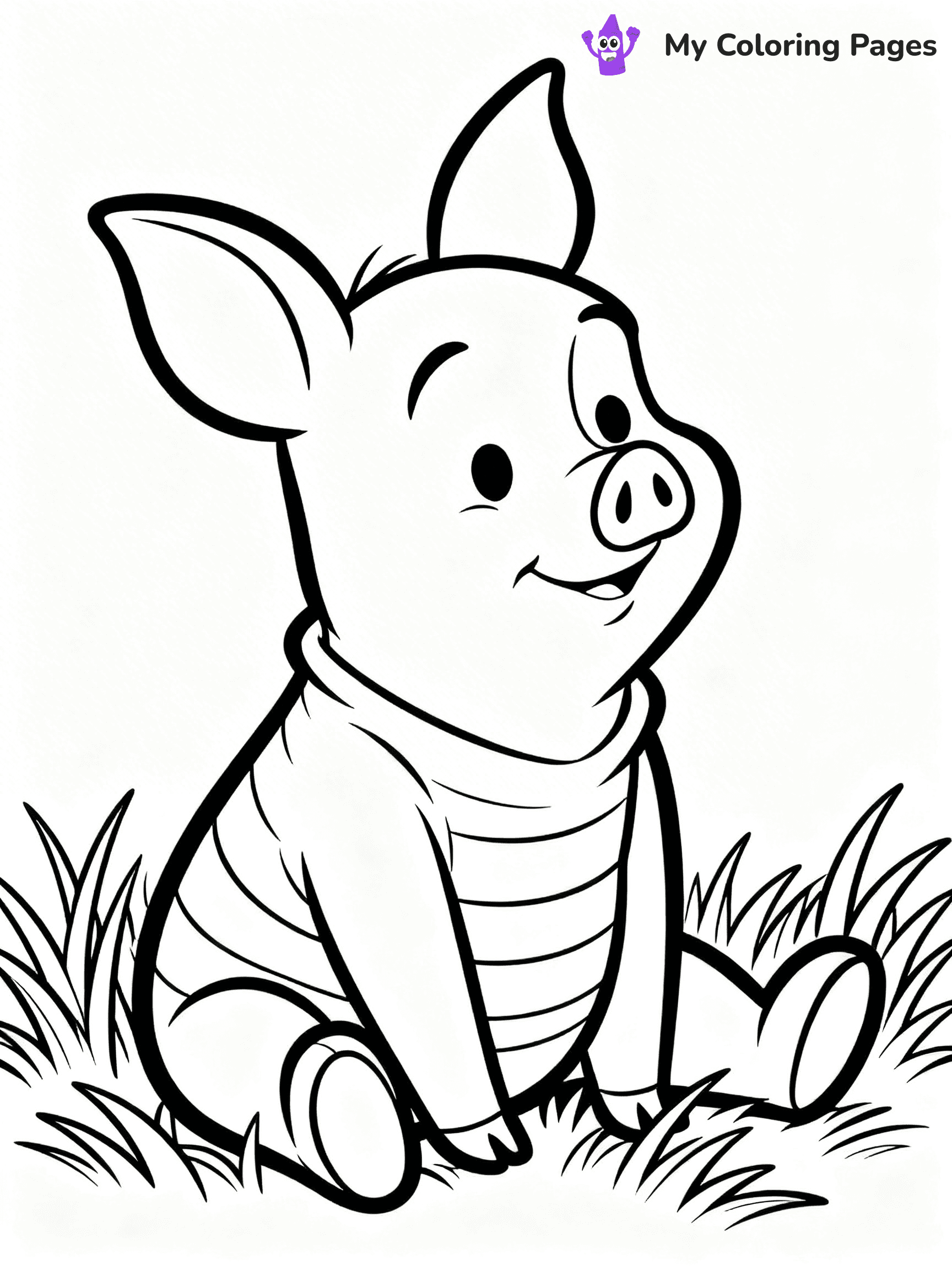 Piglet Coloring Pages - 13