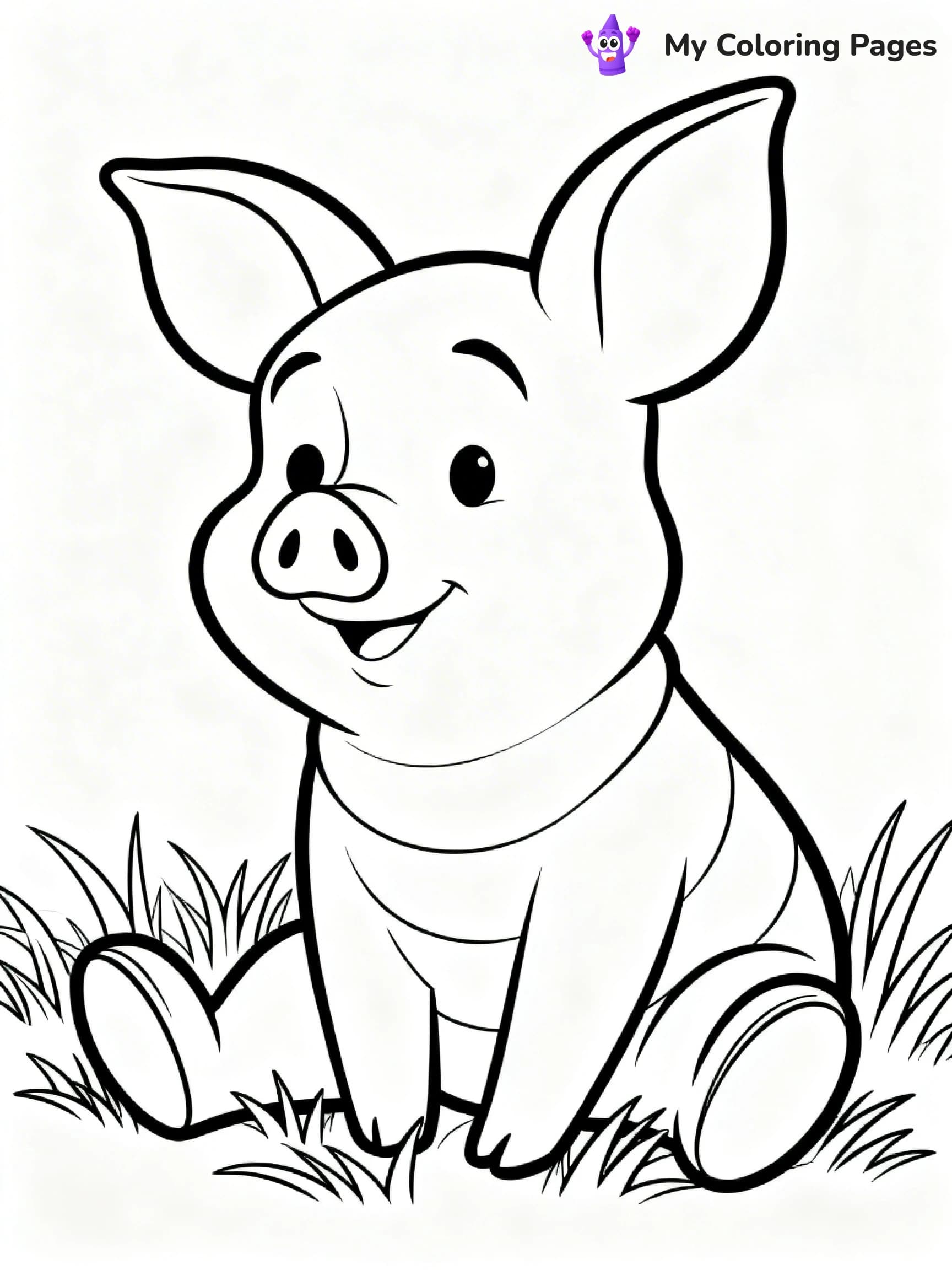 Piglet Coloring Pages - 11