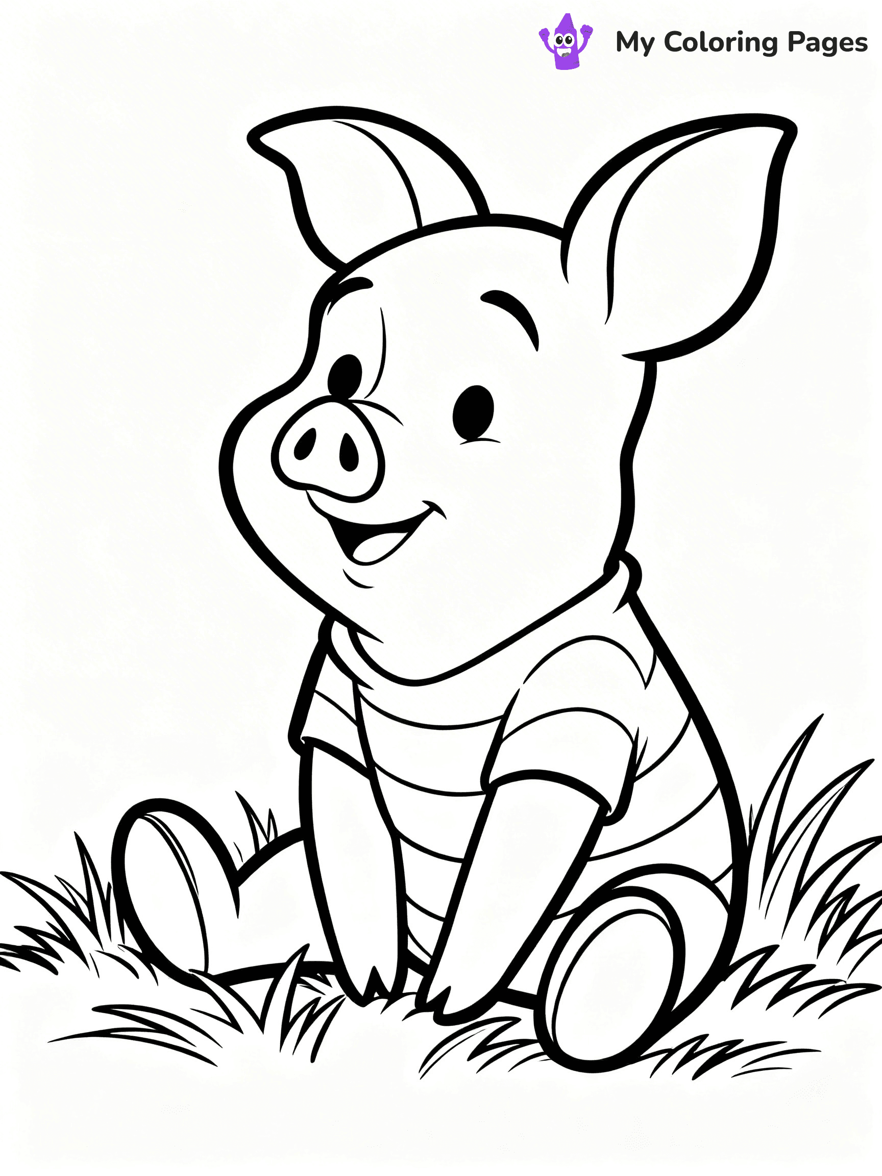 Piglet Coloring Pages - 9