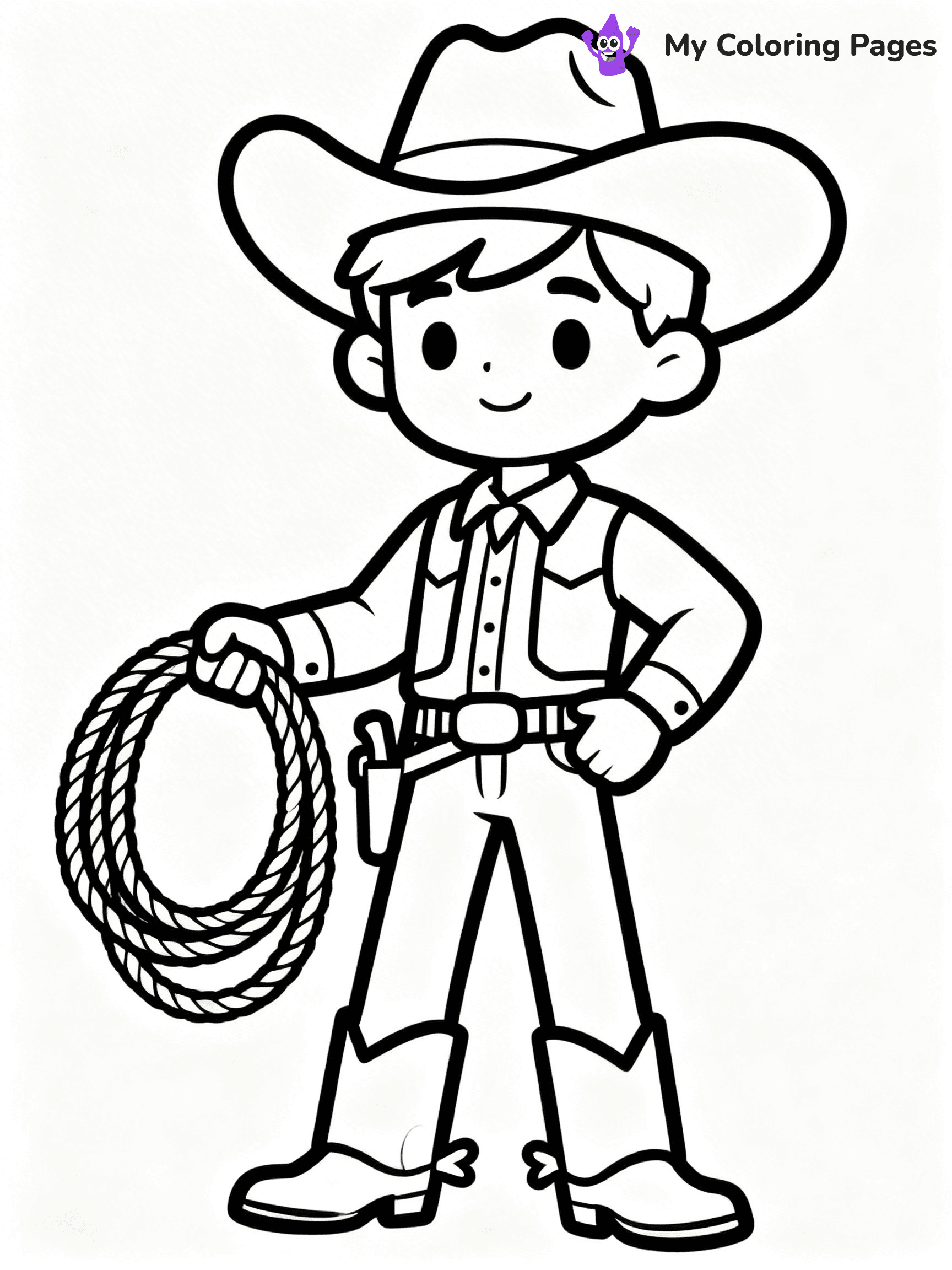 Western Coloring Pages - 40