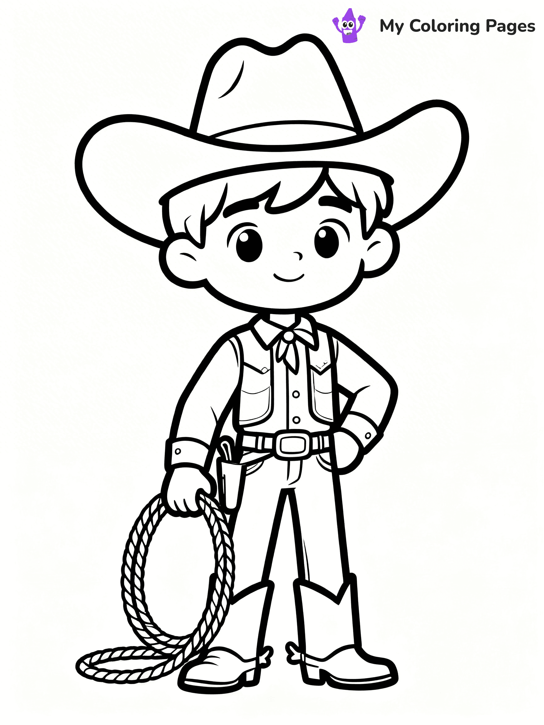 Western Coloring Pages - 38