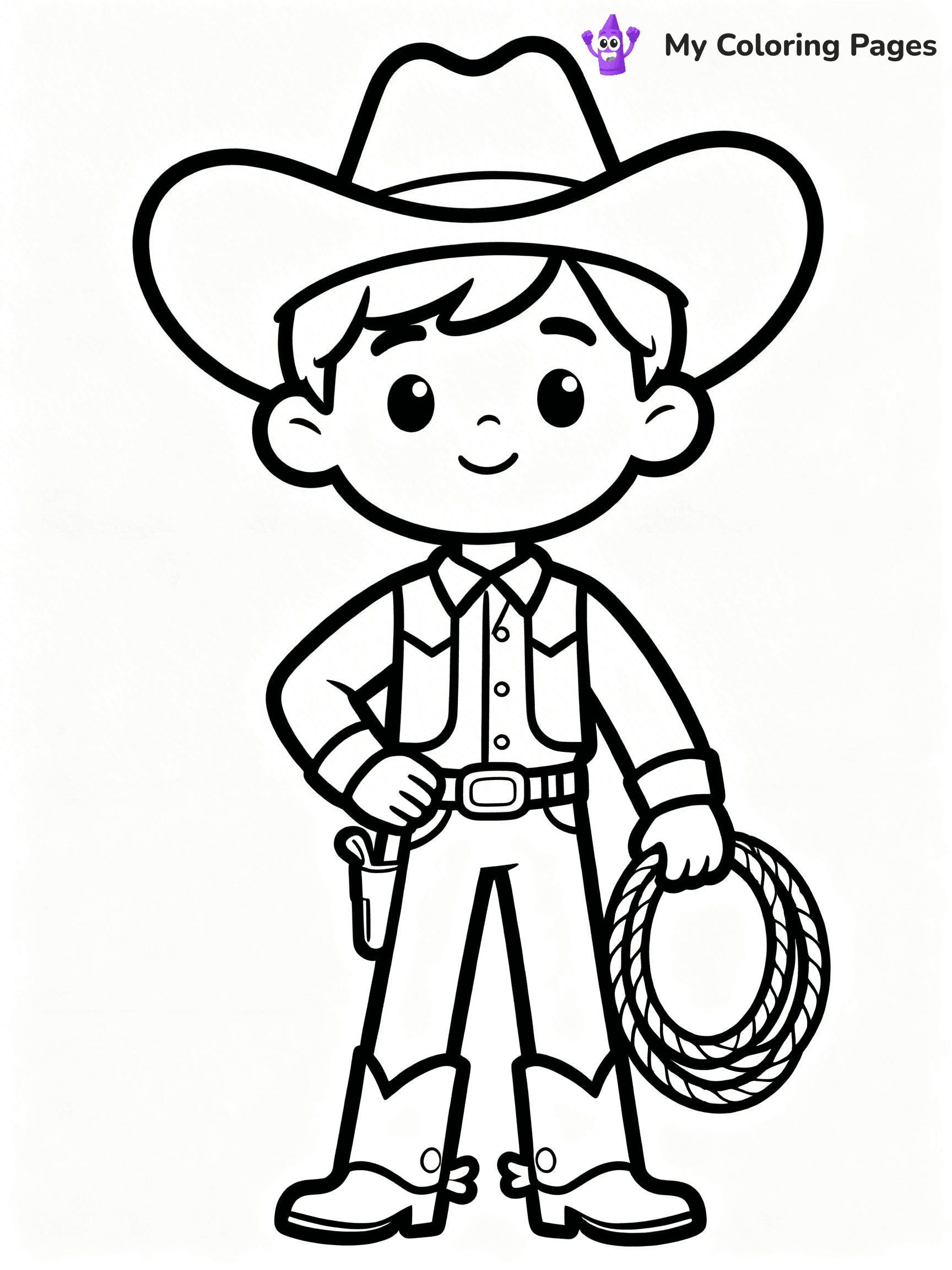 Western Coloring Pages - 37