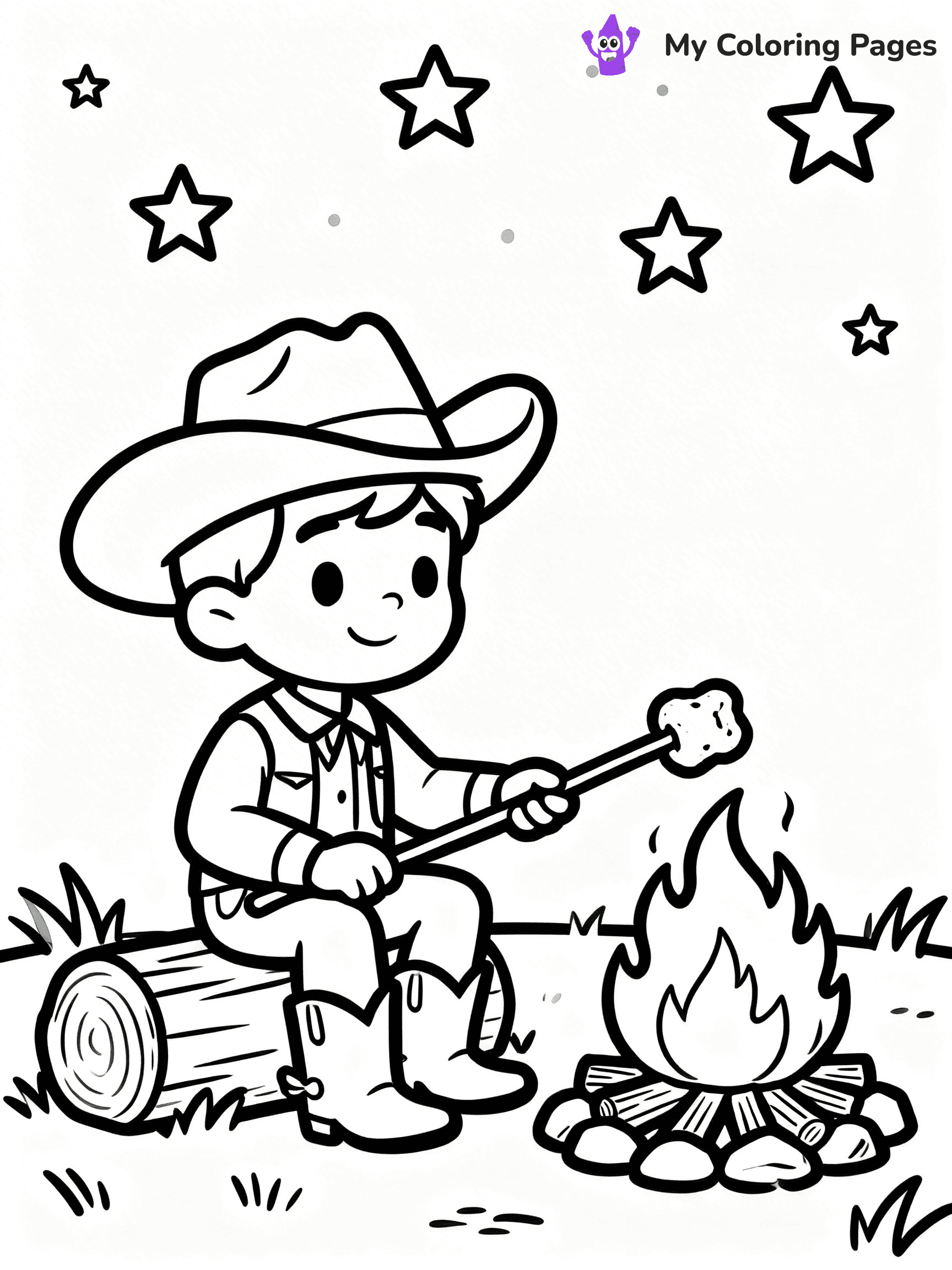 Western Coloring Pages - 26