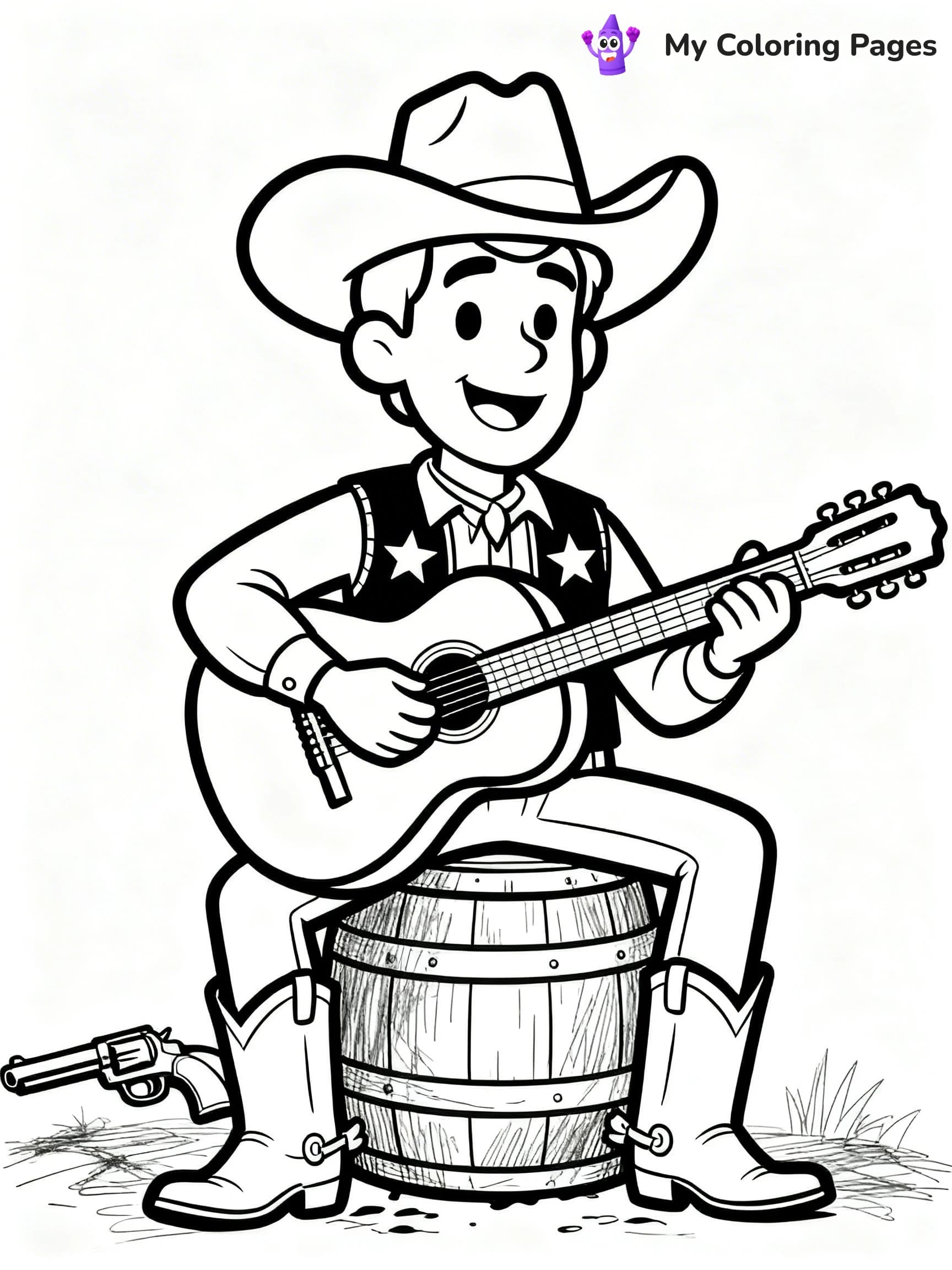 Western Coloring Pages - 11