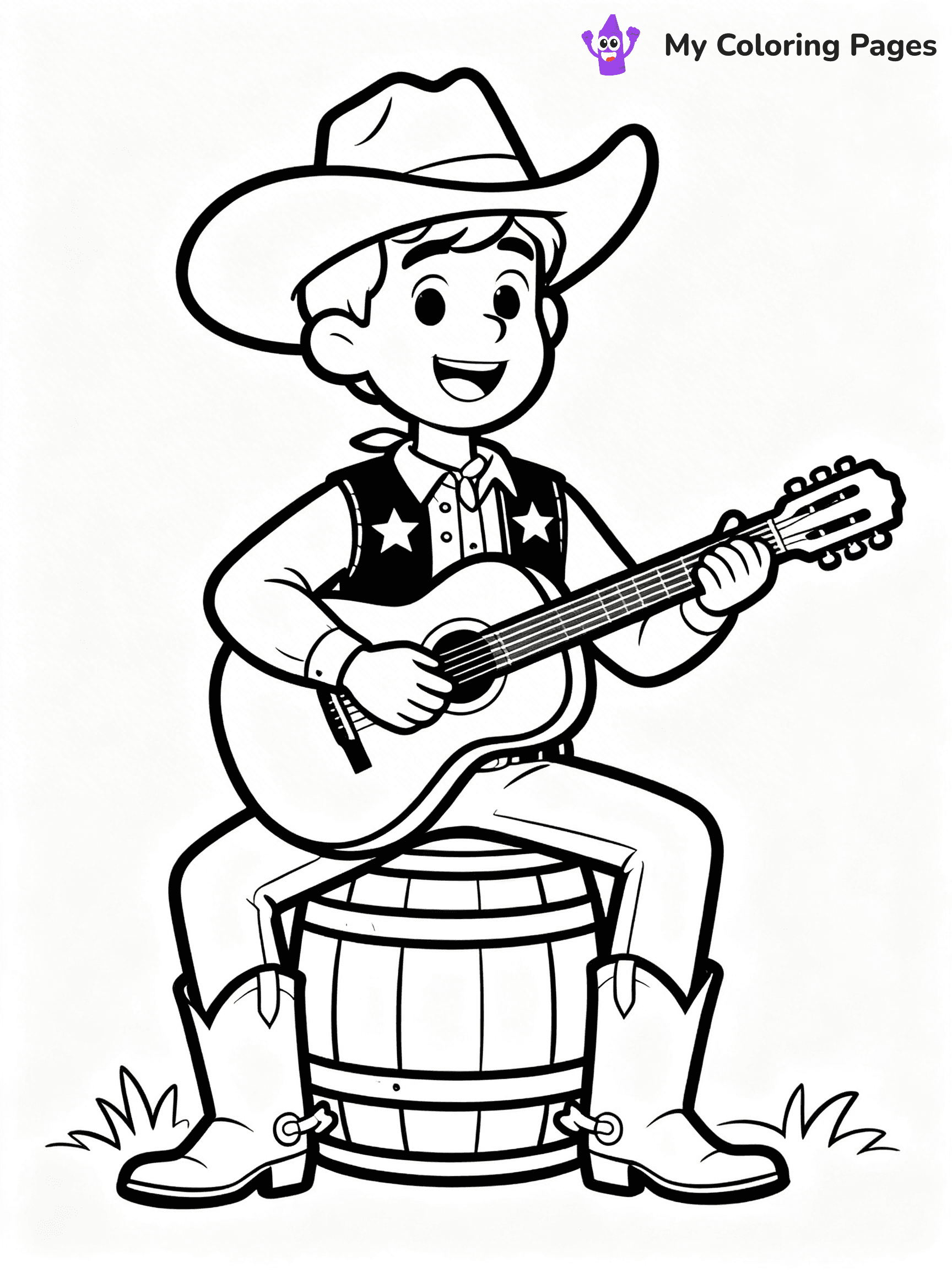 Western Coloring Pages - 10