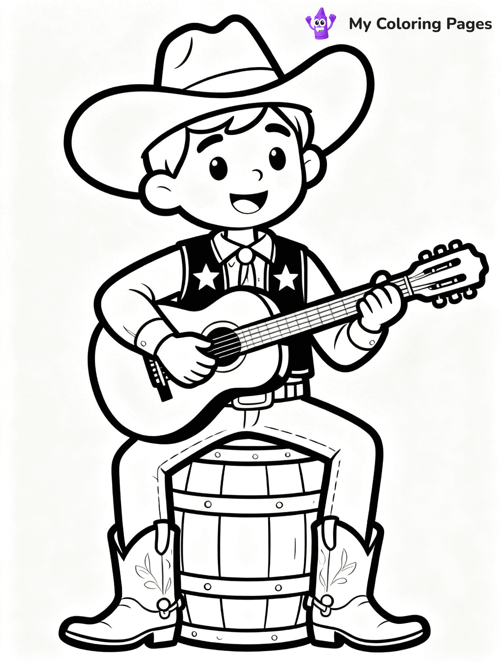 Western Coloring Pages - 8