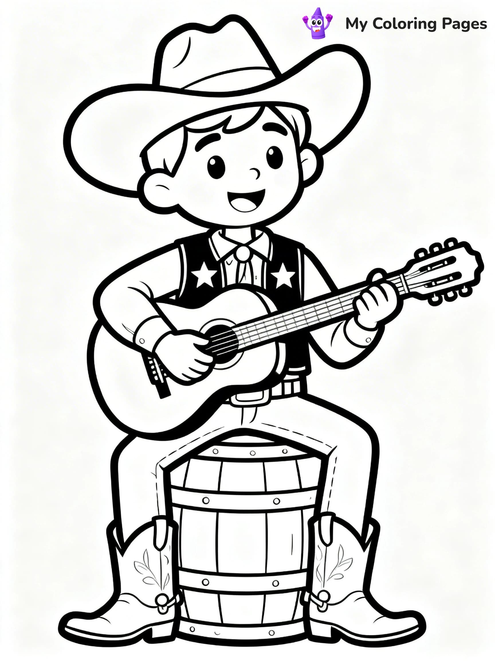Western Coloring Pages - 8