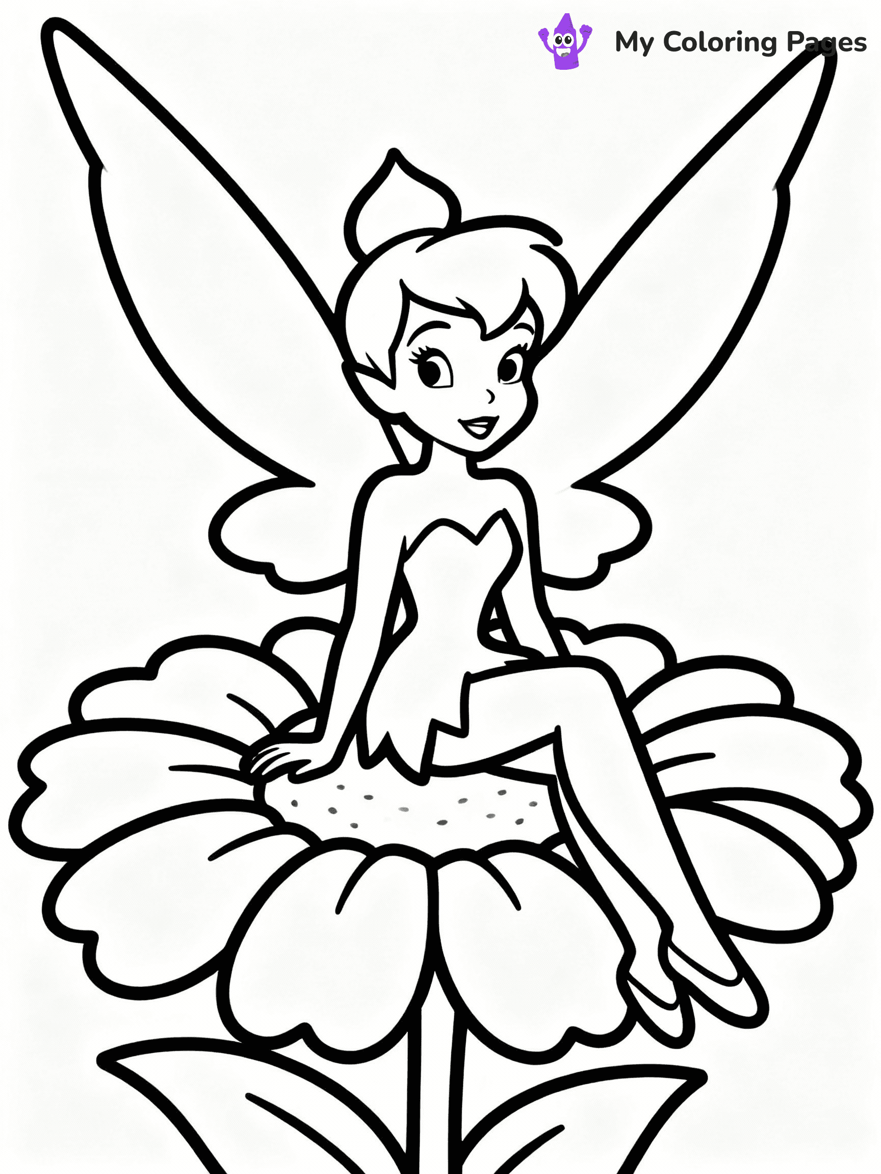 Fairy Coloring Pages - 32