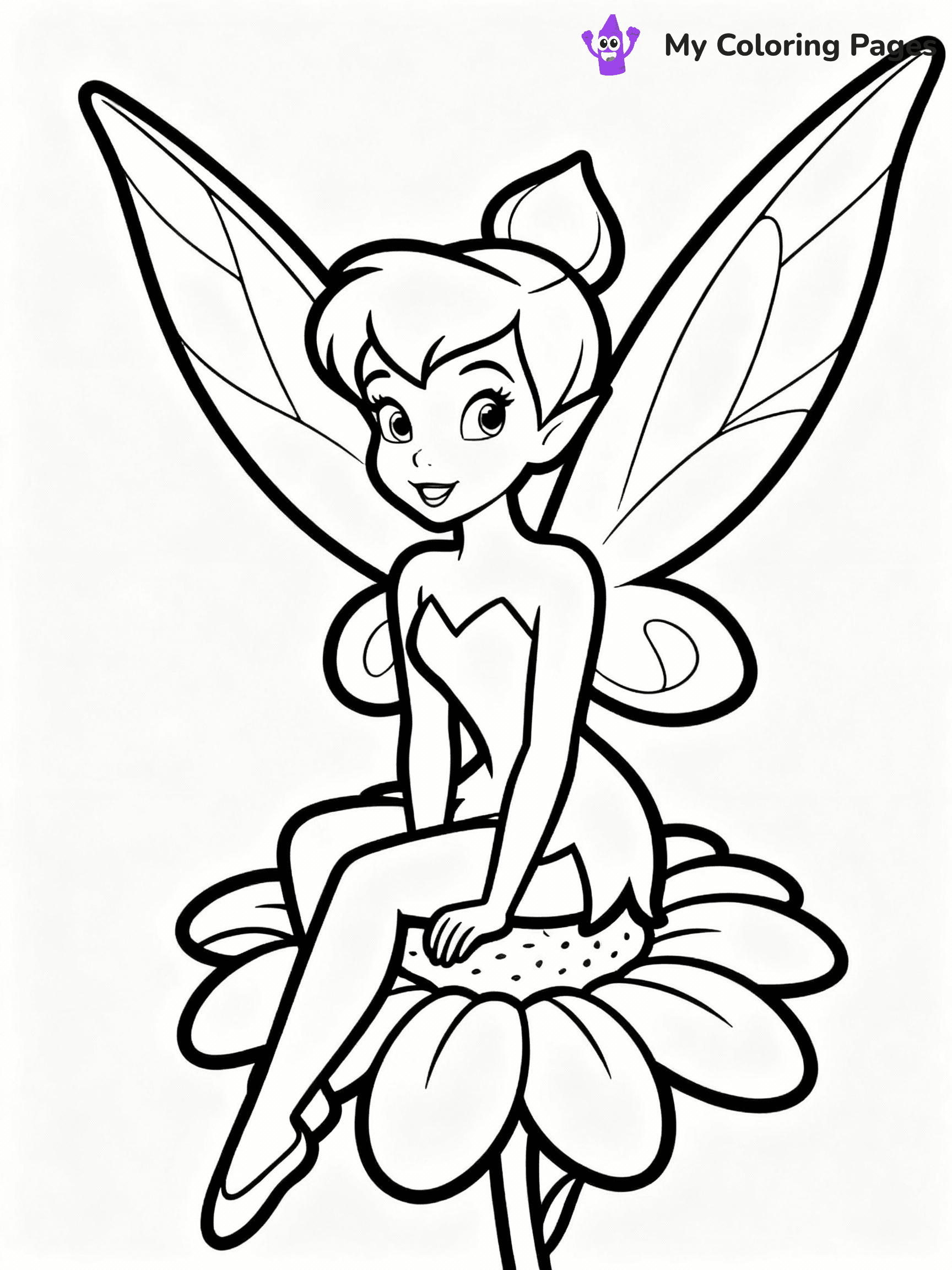 Fairy Coloring Pages - 29