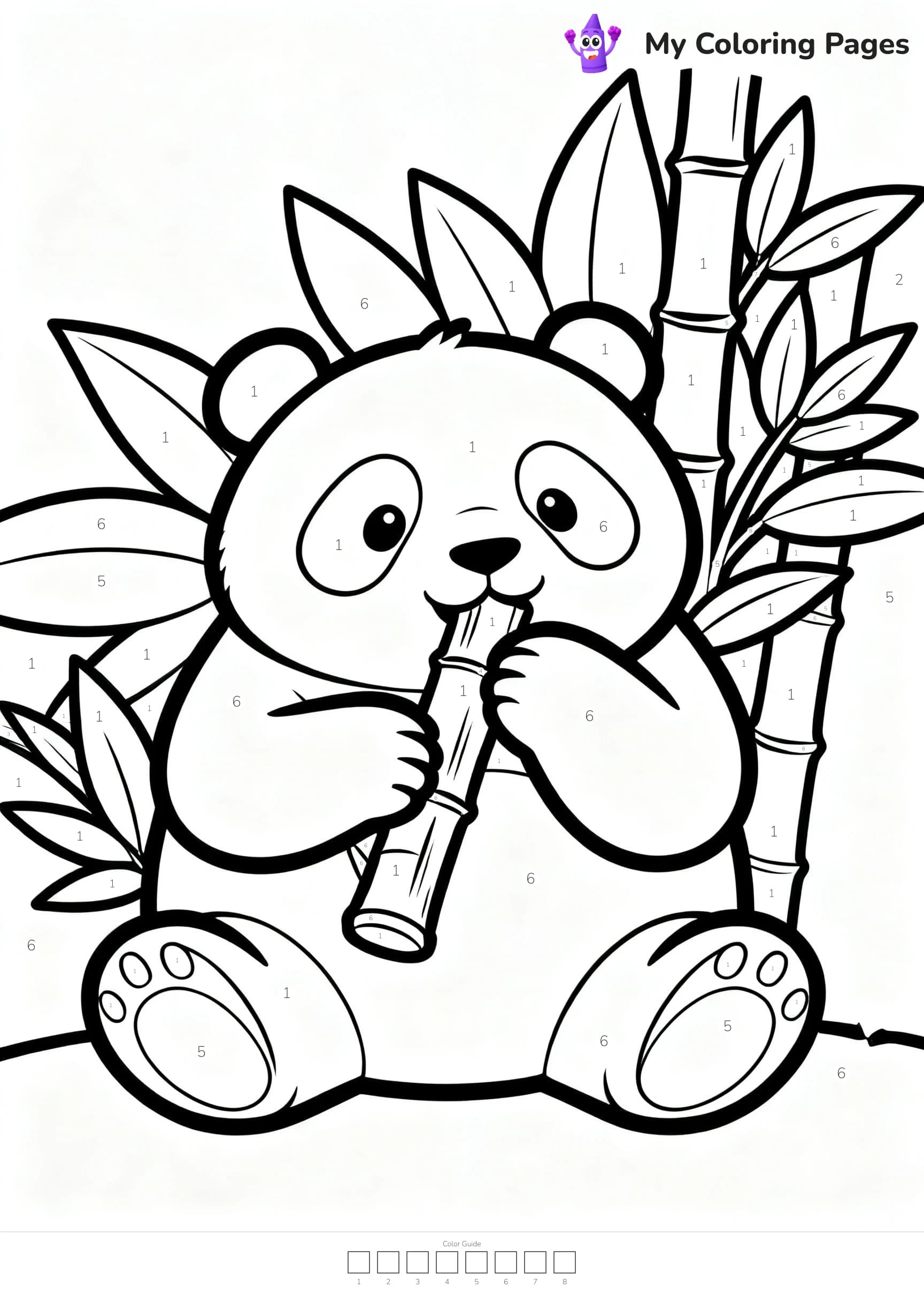 Color By Number Coloring Pages - 22