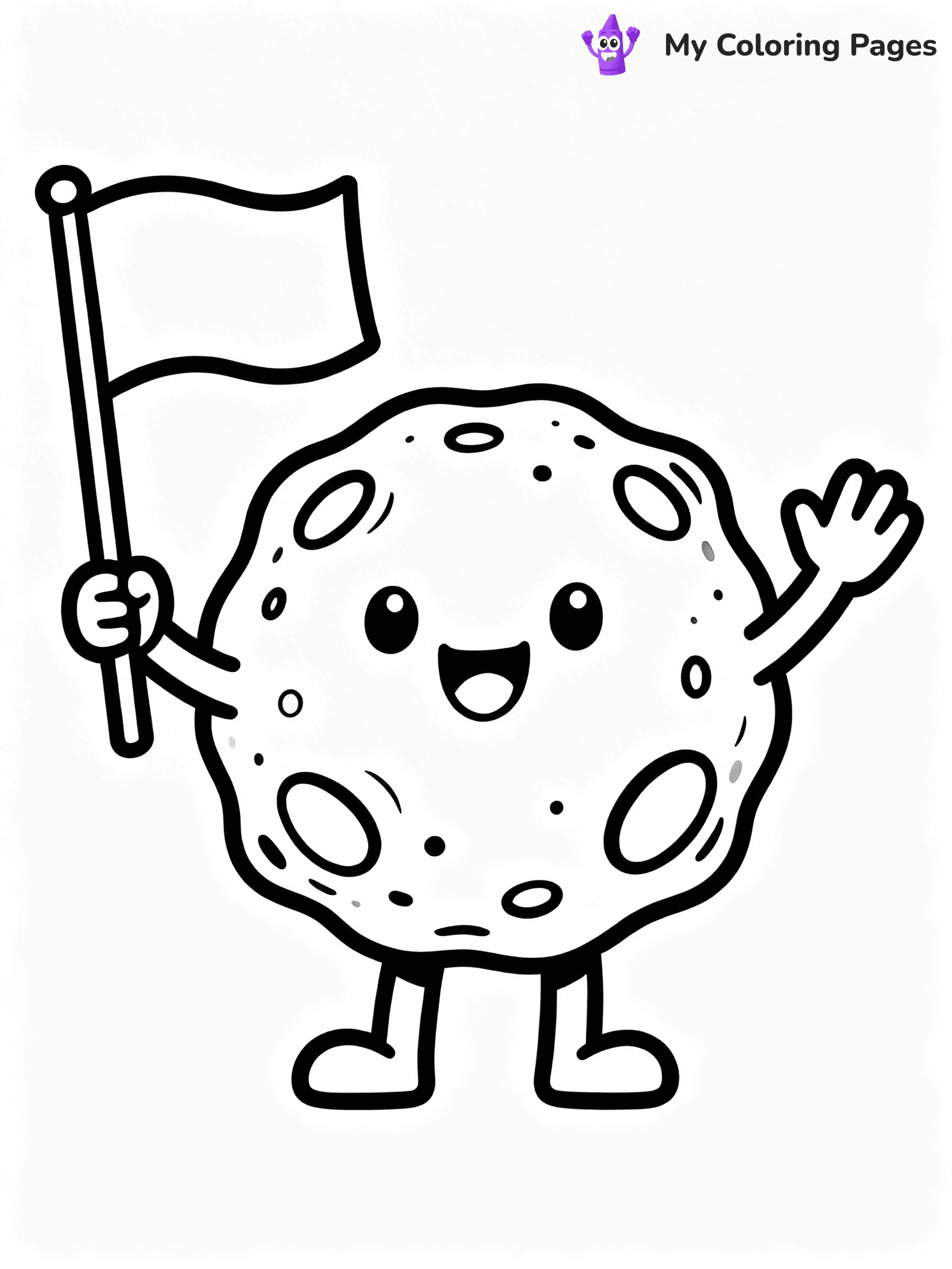 Asteroid Coloring Pages - 22